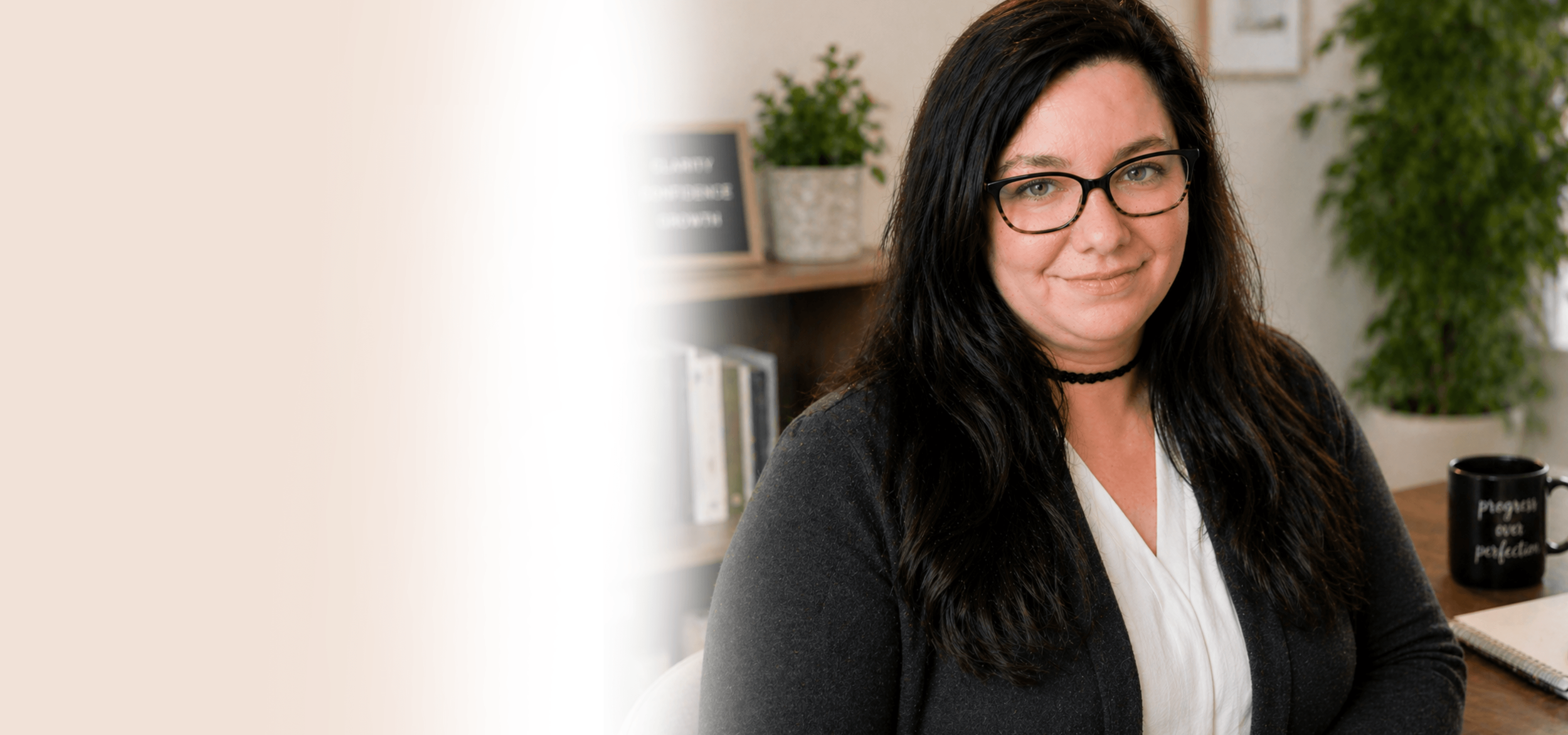 Bookkeeping expert helping small business owners review financials and gain clarity