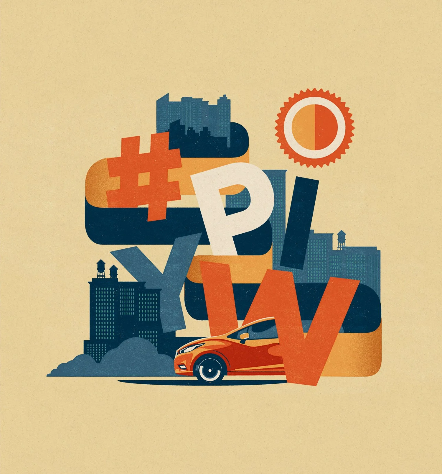   Typography, vehicles  