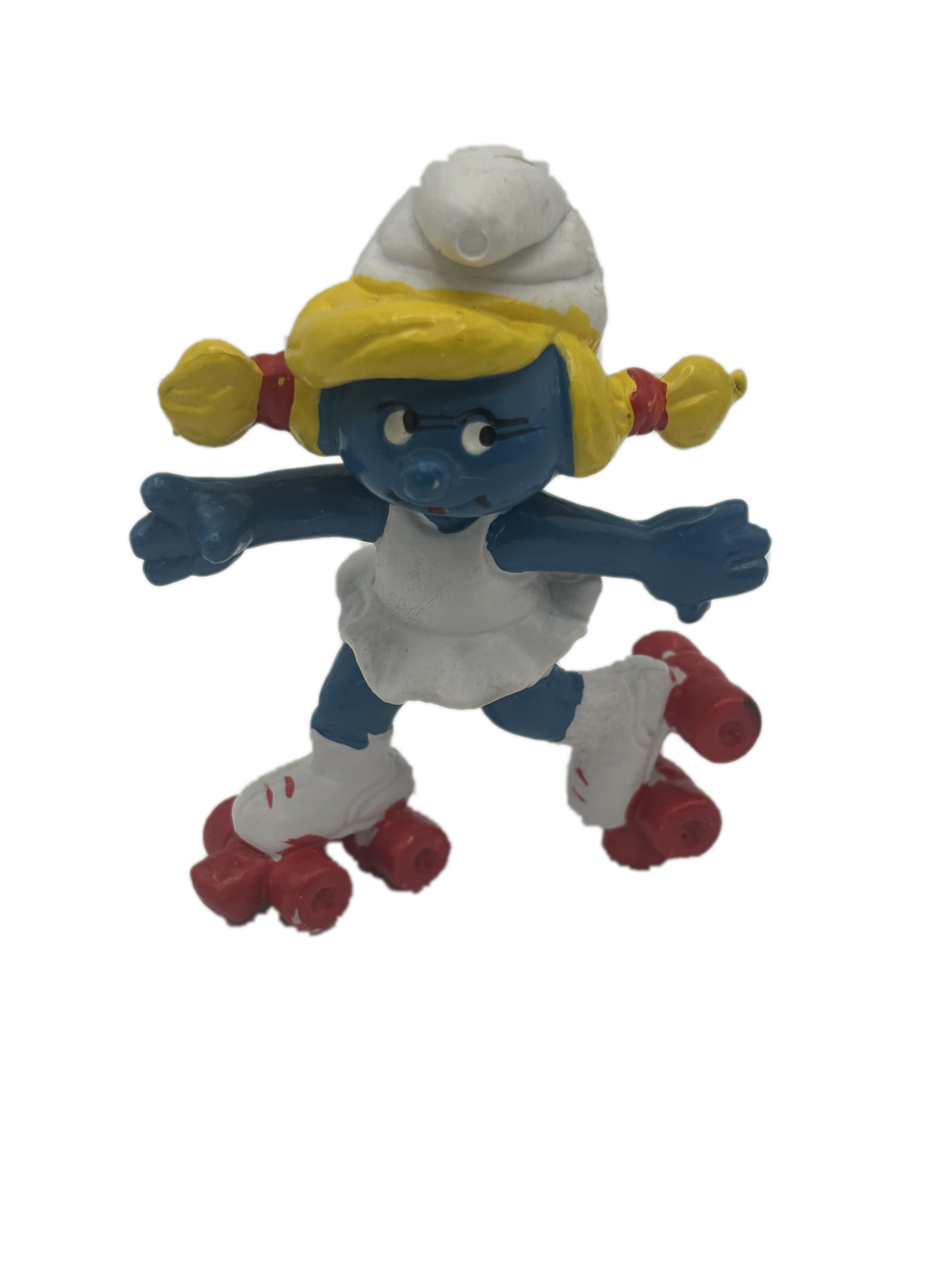 "Rollerskate Smurfette" figurine