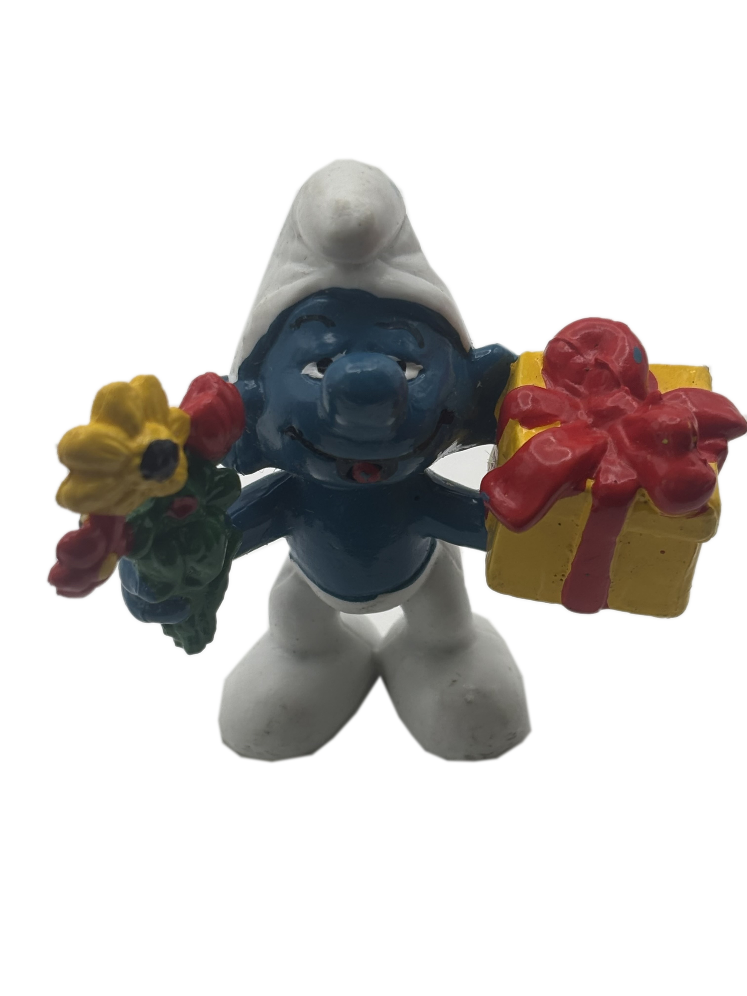 "Gift Smurf" figurine
