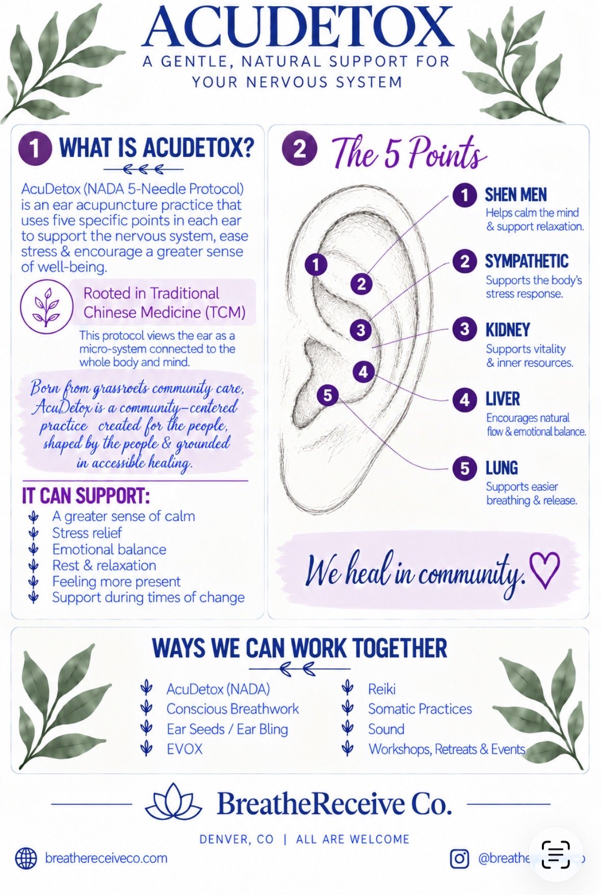 AcuDetox: Healing in Community