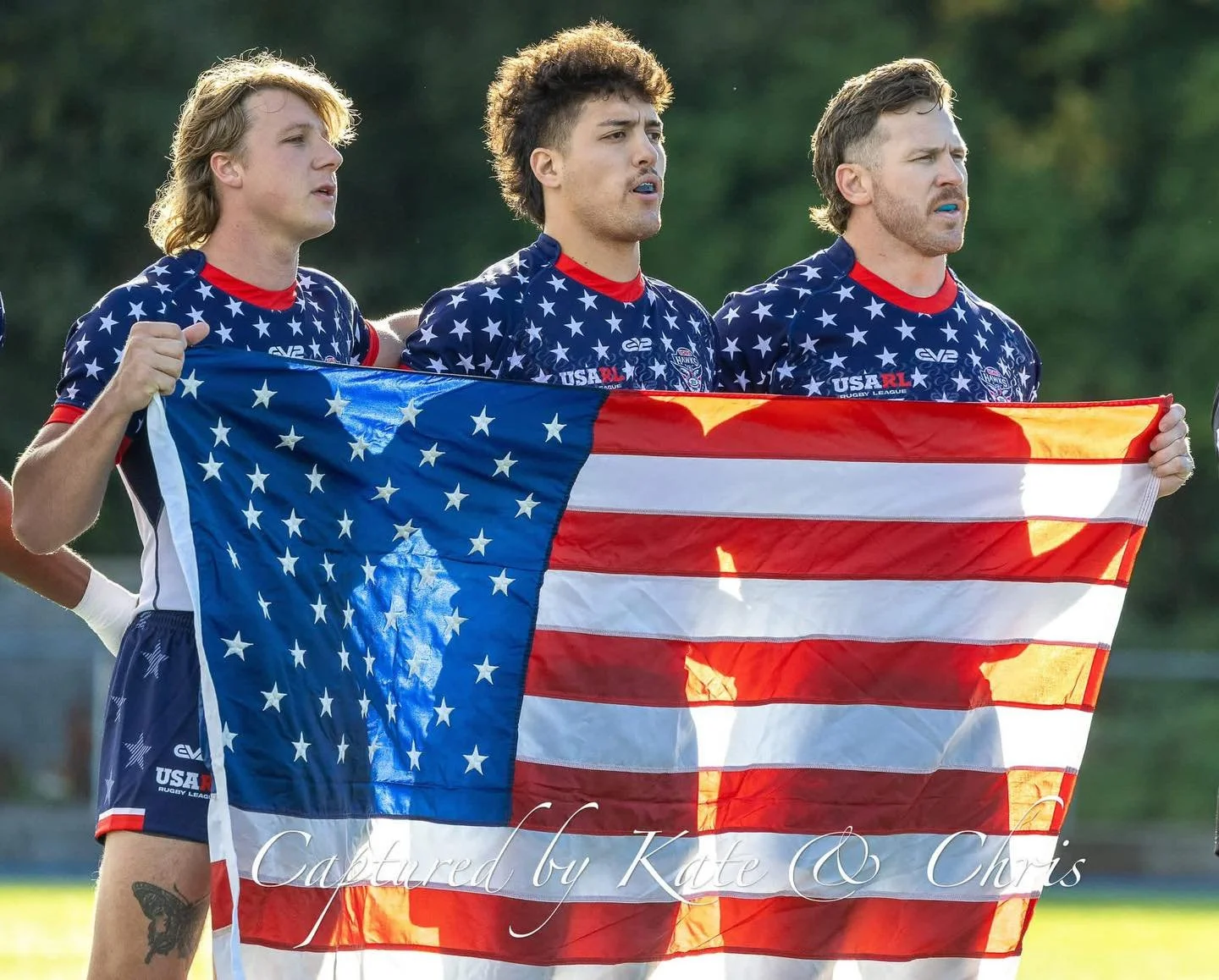 🇺🇸 LAND OF THE FREE AND THE HOME OF THE BRAVE

Proud to wear the jersey, sing the anthem, and represent the red, white, and blue! 

📸: captured_by_katep

#USAHawks #USARugbyLeague #USARL #USAvsWales
