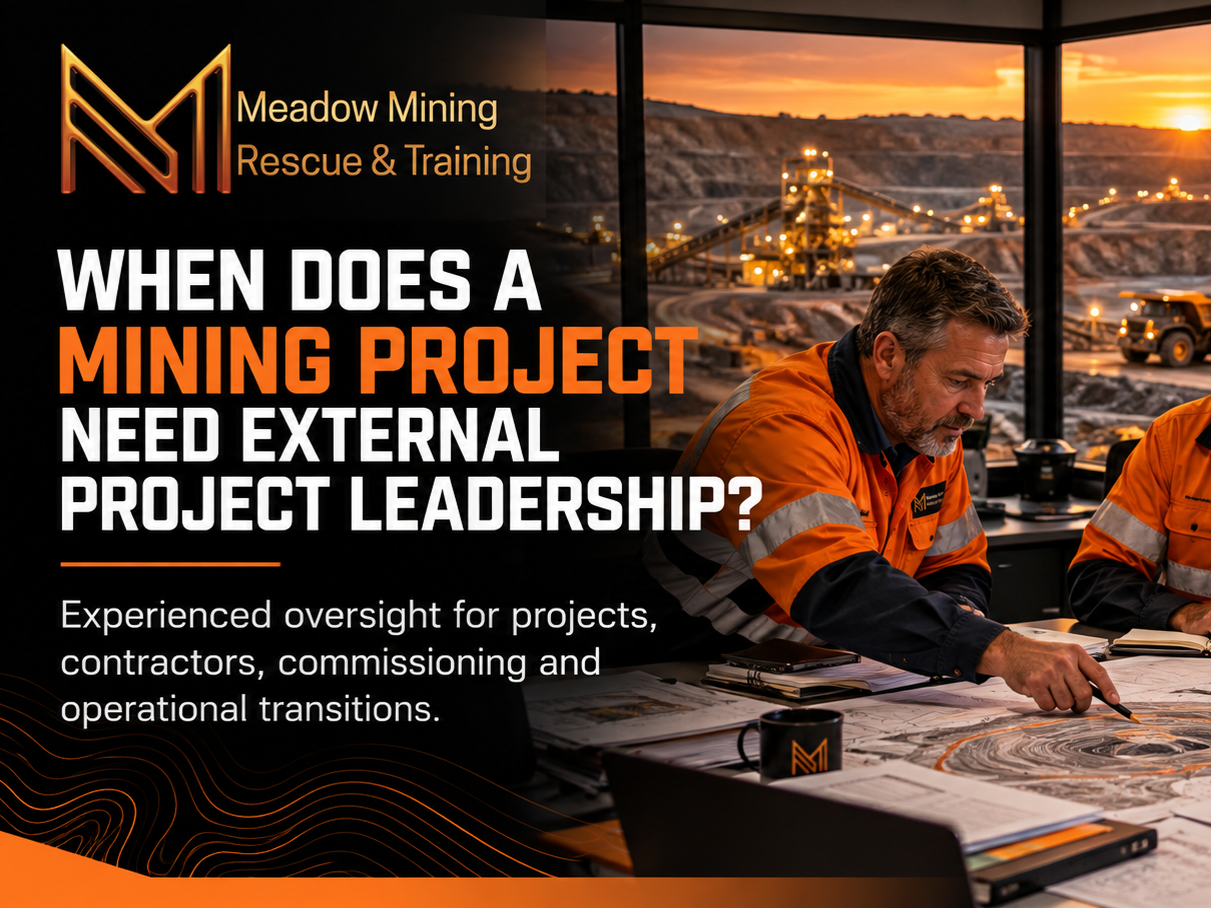 When Does a Mining Project Need External Project Leadership?