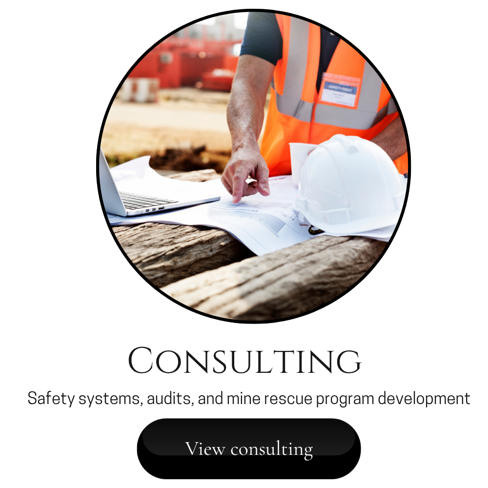 Meadow Mining Rescue and Training Inc. — mining safety consulting services