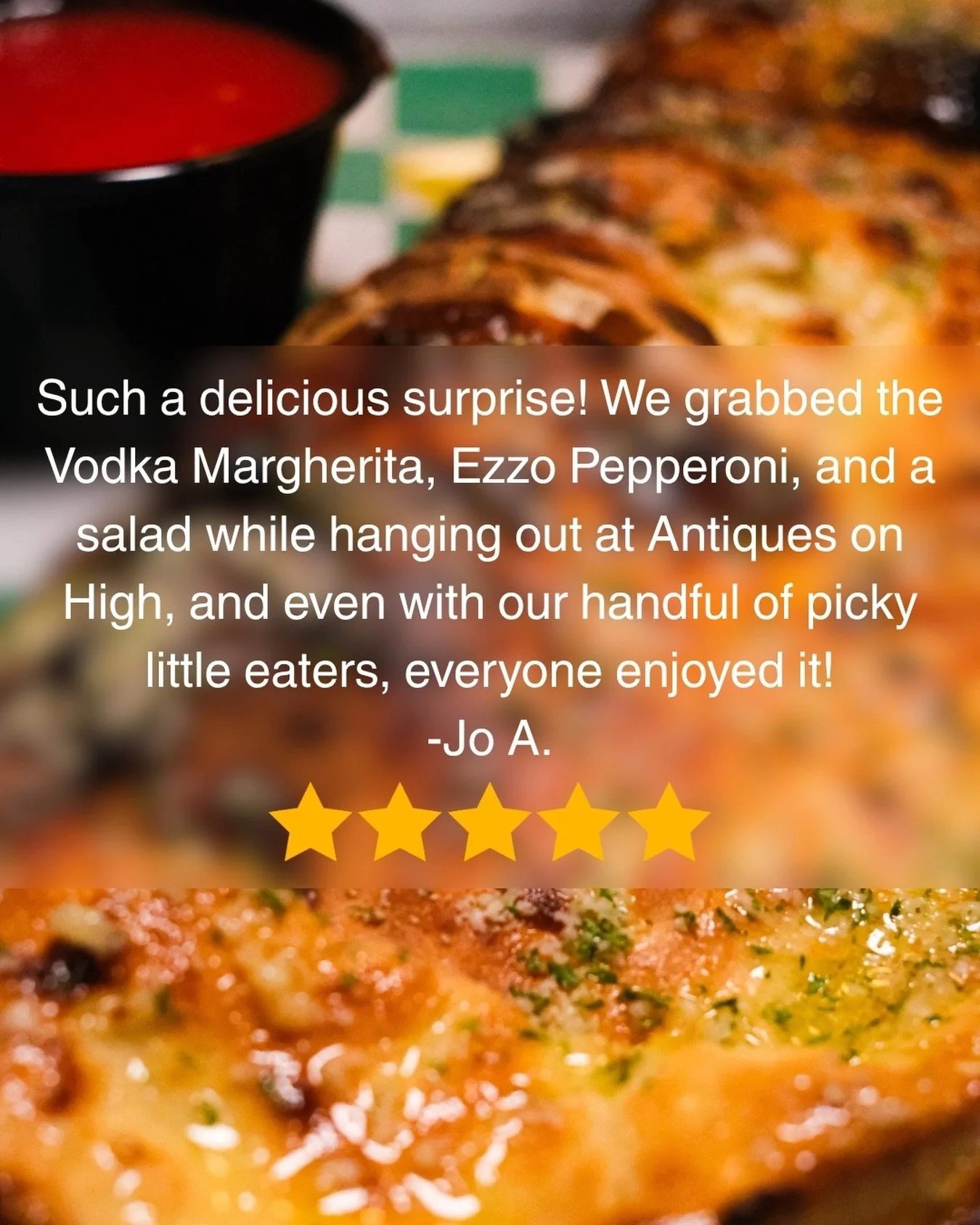 We 🫶🏻 giving you goods food and good experiences 

We would love if you left us a review on Google!