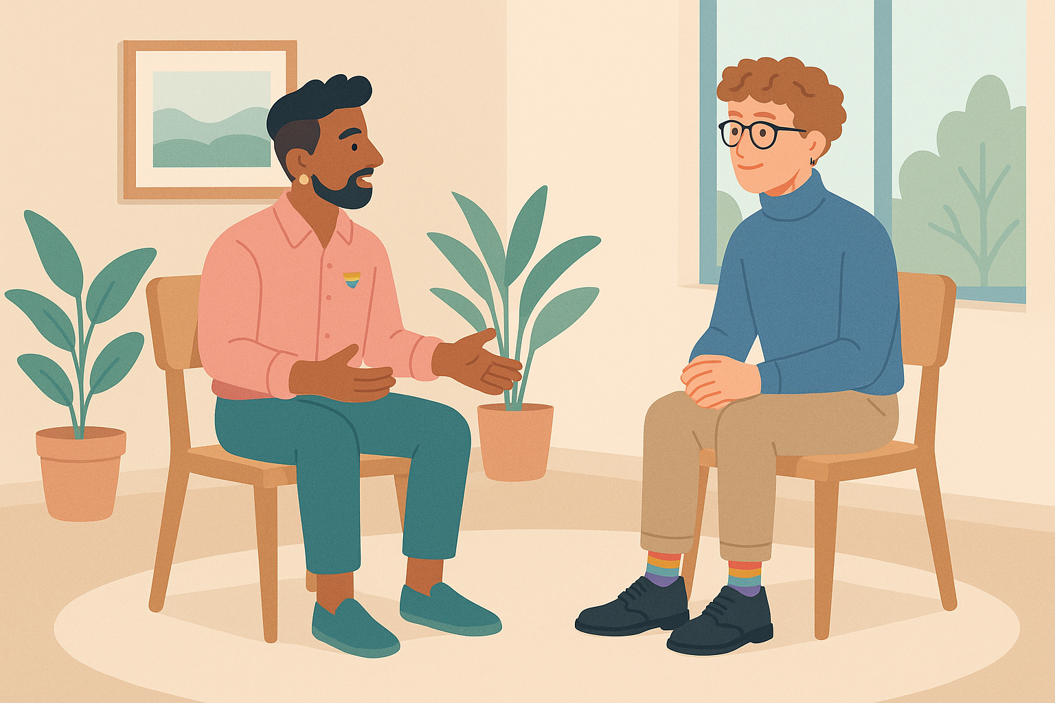 Illustration Einzeltherapie