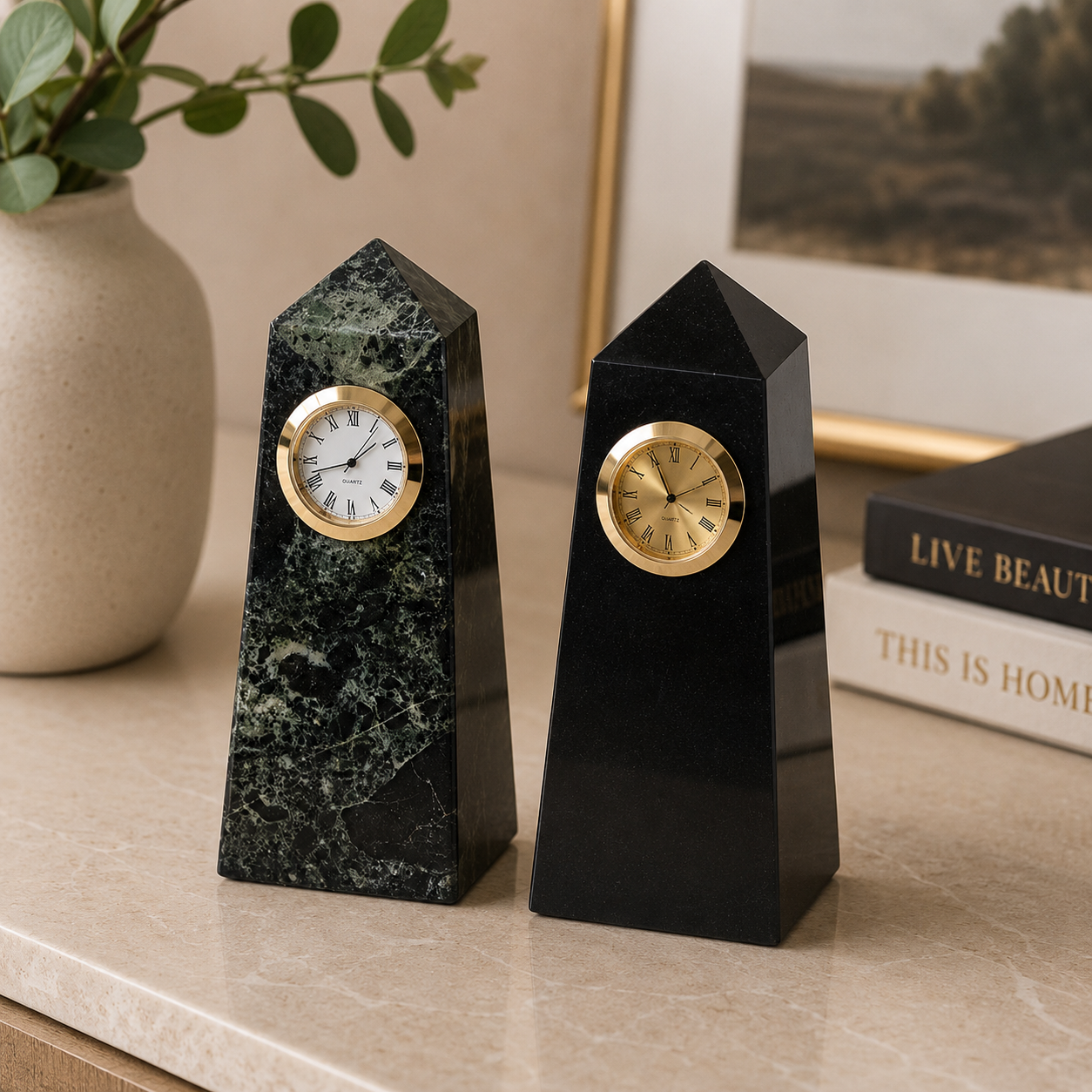Obelisk Clocks