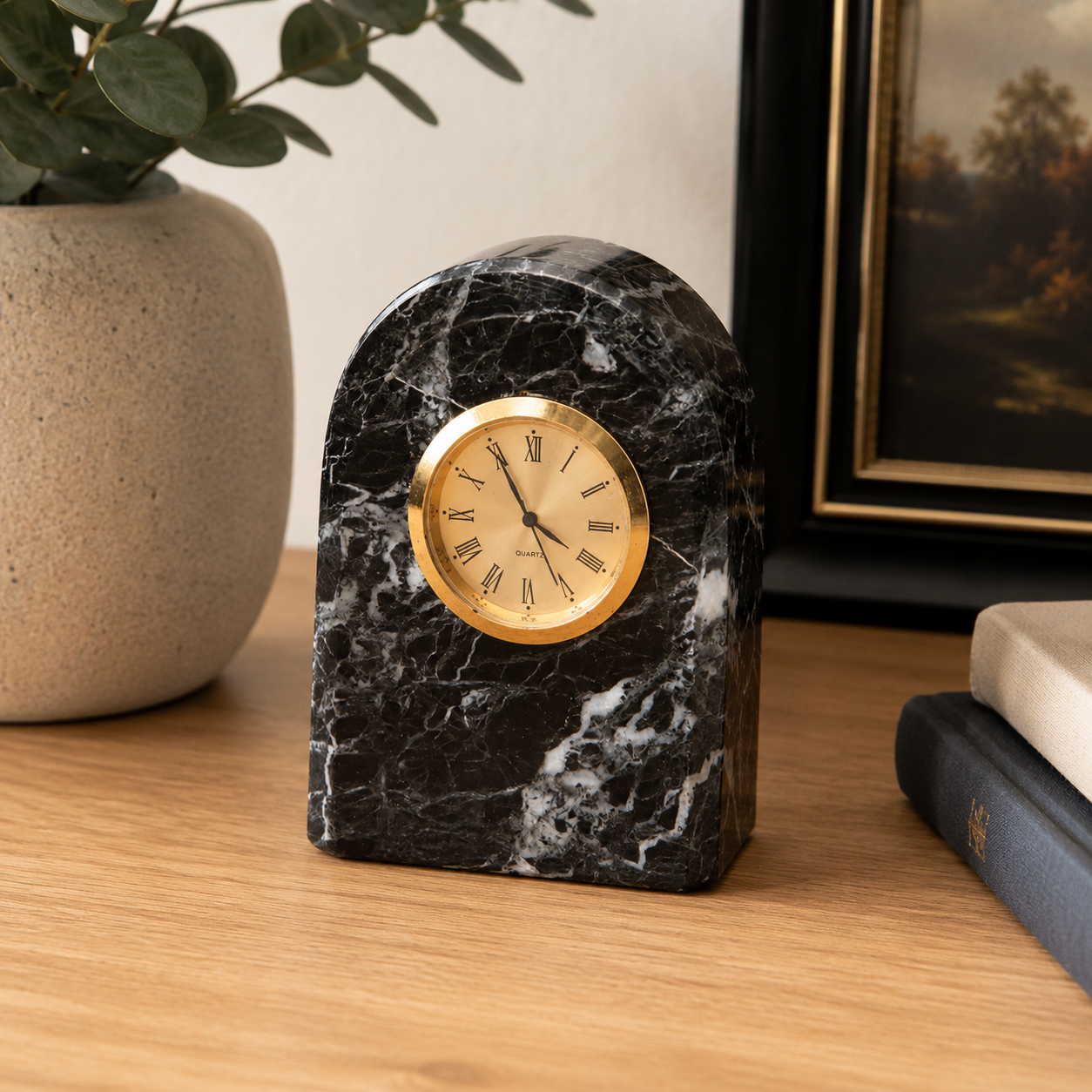 Mini Beveled Arch Clock