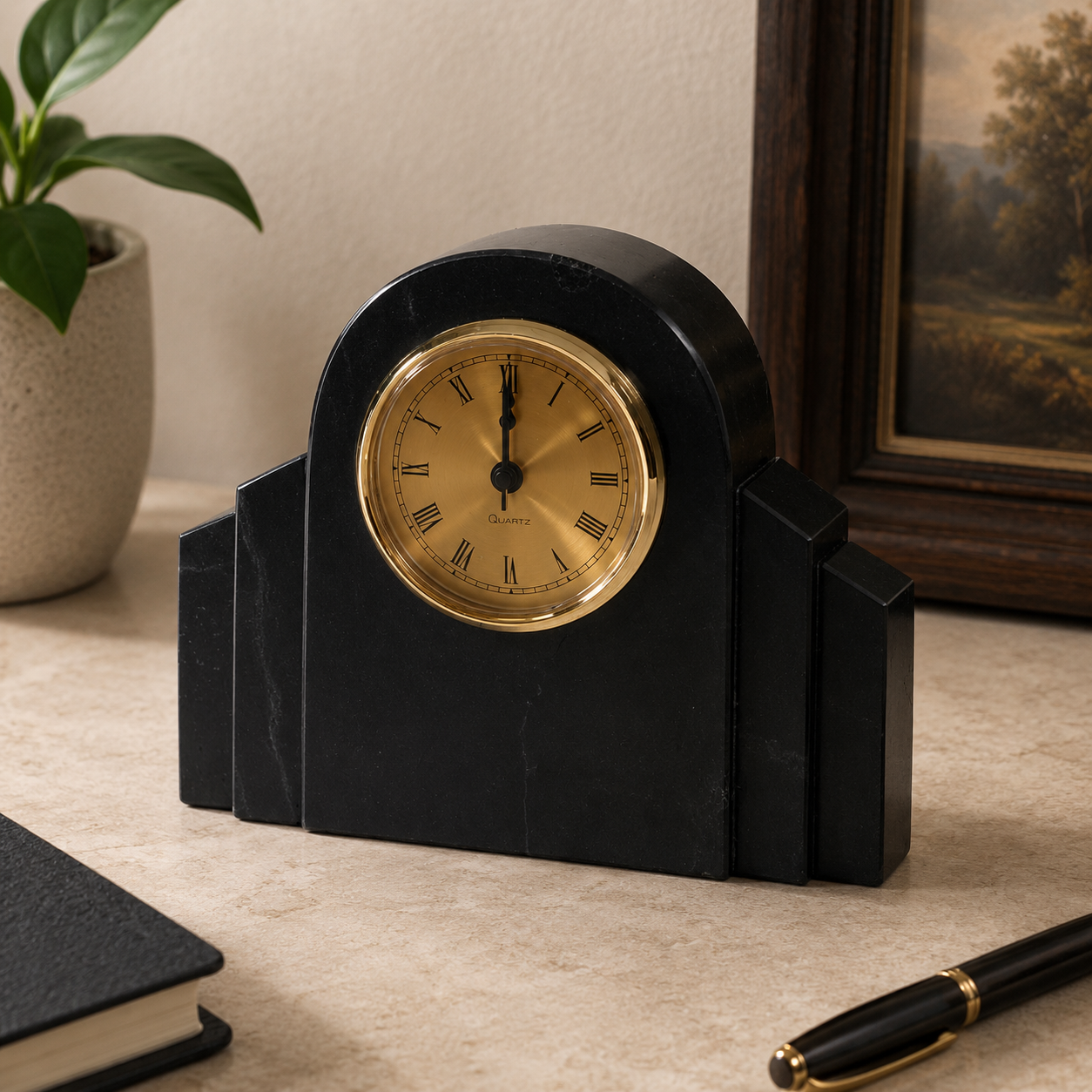 Double Wing Clock