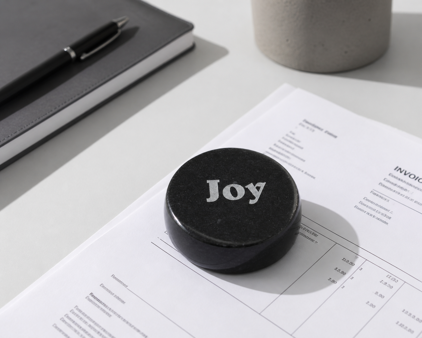 Hockey Puck Paperweight
