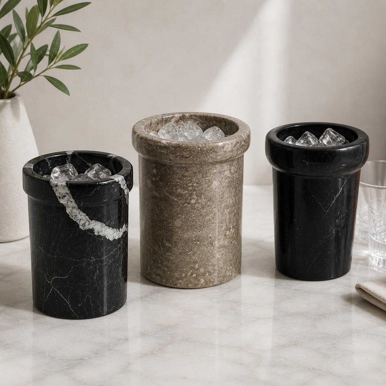 Marble Ice Coolers
