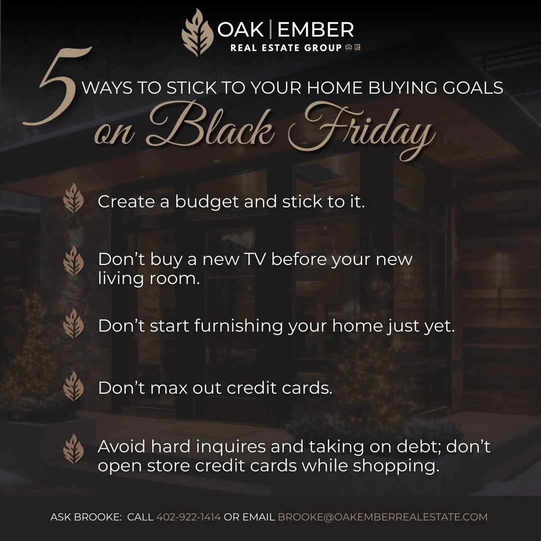 Black Friday is the perfect time to score a great deal&hellip; but not at the expense of your home-buying goals. 🏡🖤
Here are a few simple ways to stay on track and protect your buying power this season.
Your future home will thank you!

#BlackFrida