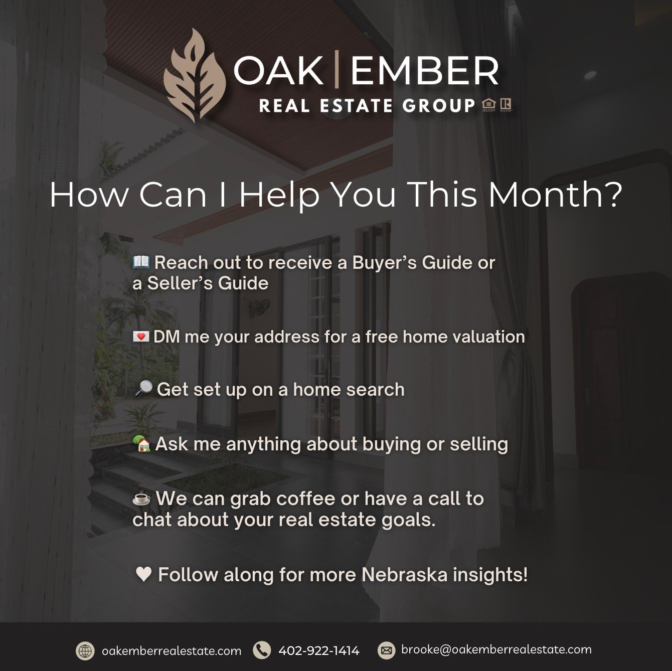 Real estate isn&rsquo;t one-size-fits-all, and it shouldn&rsquo;t feel overwhelming either.⁠
⁠
Whether you&rsquo;re just starting to explore, ready to make a move, or simply have questions, I&rsquo;m here to guide you every step of the way. From home