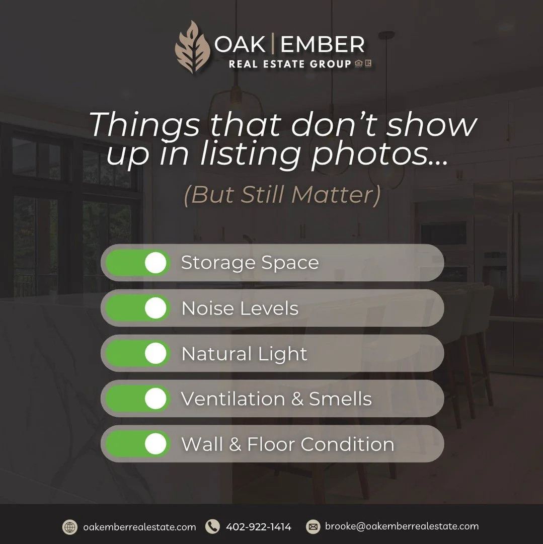 When touring a home, some of the most important details are the ones you experience in person. Things like natural light throughout the day, storage space, noise levels, ventilation, and the overall condition of floors and walls can make a big differ