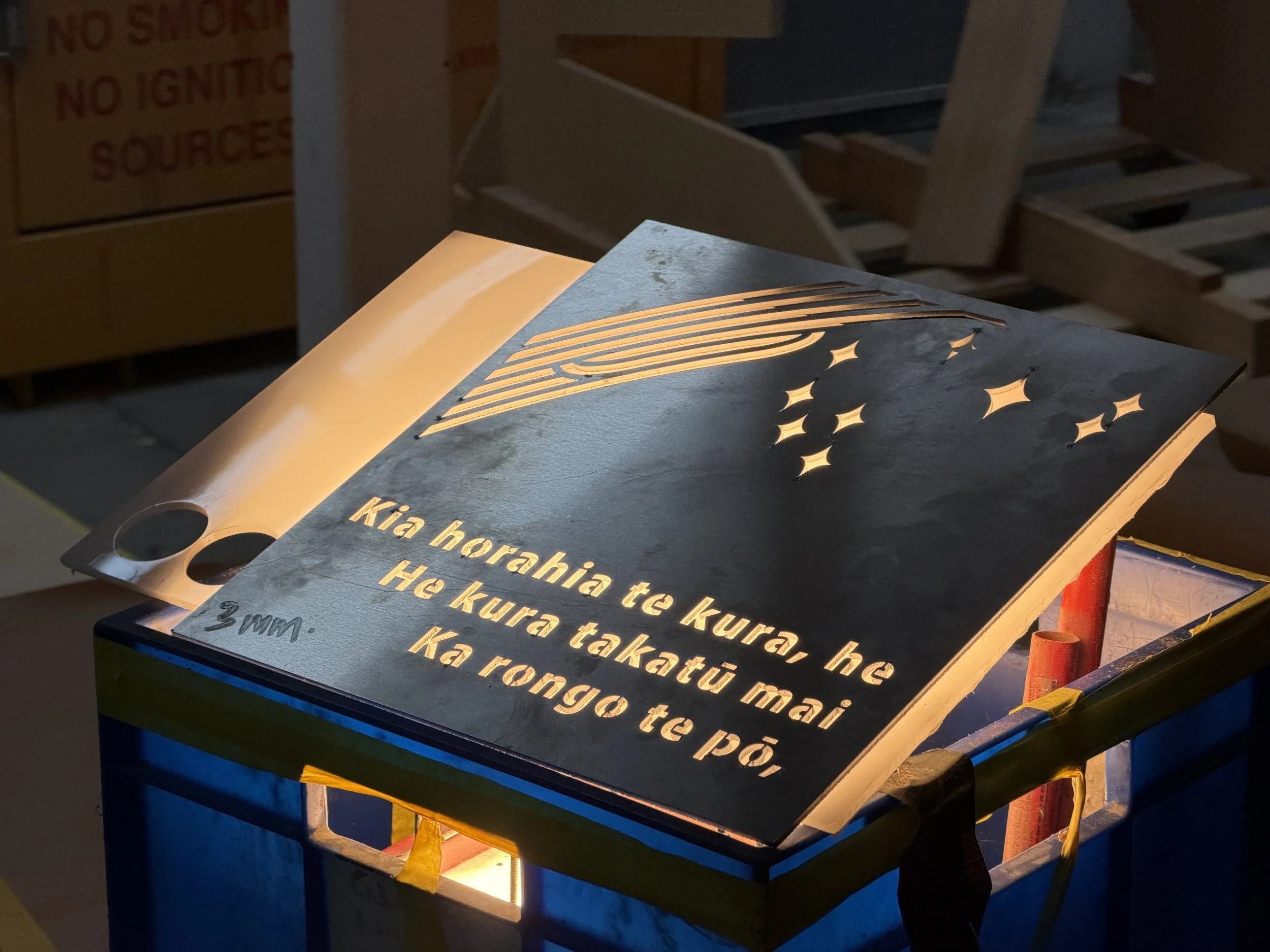 Wellington Writers Walk New Sculpture