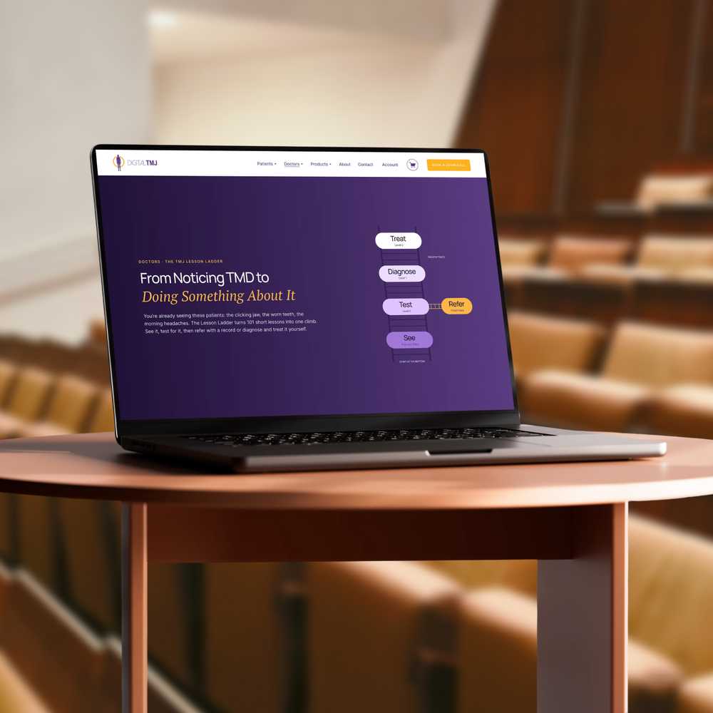 TMJ and TMD online courses for dentists from Digital TMJ