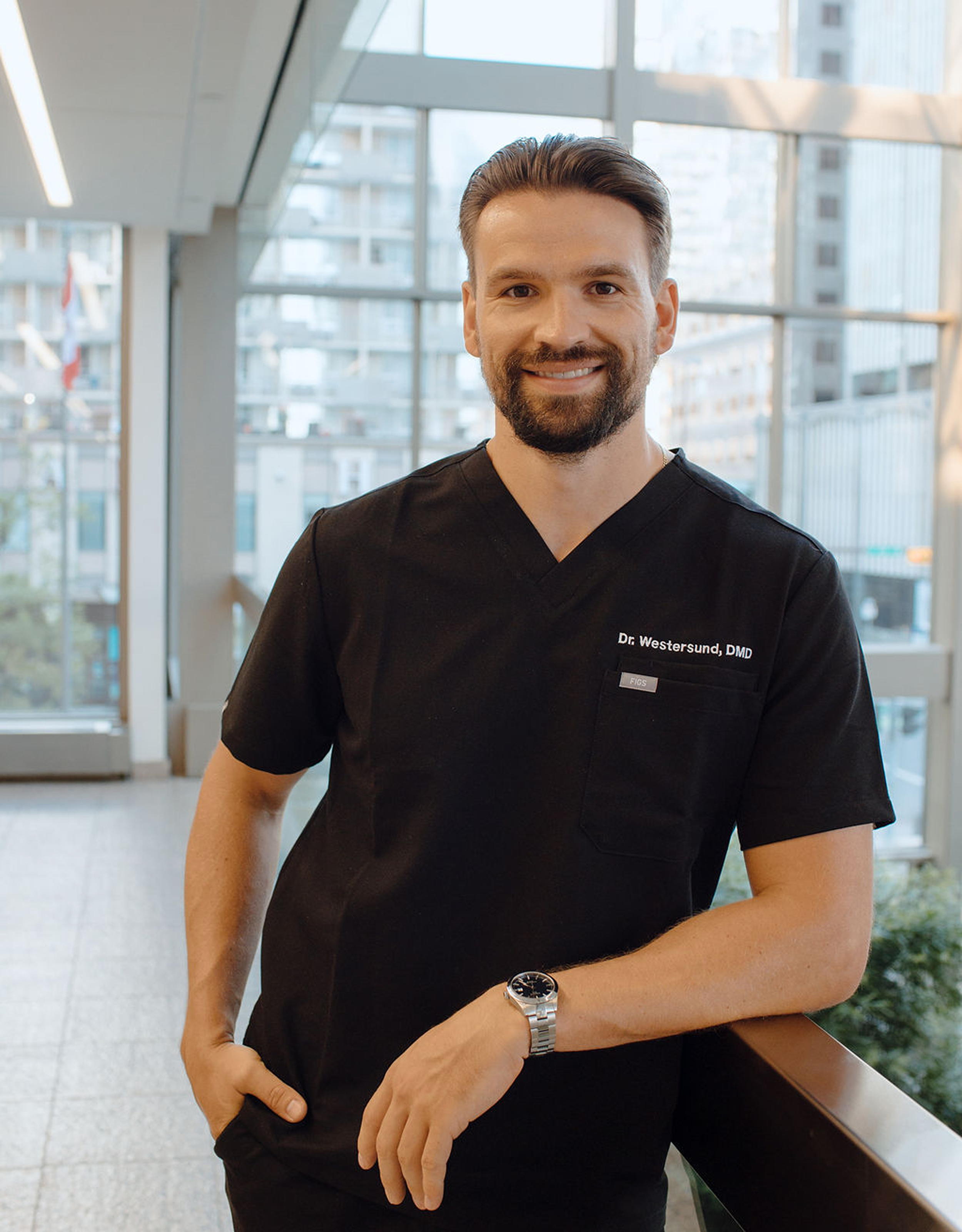 Dr. Connor Westersund, dentist at Dentalife in Calgary