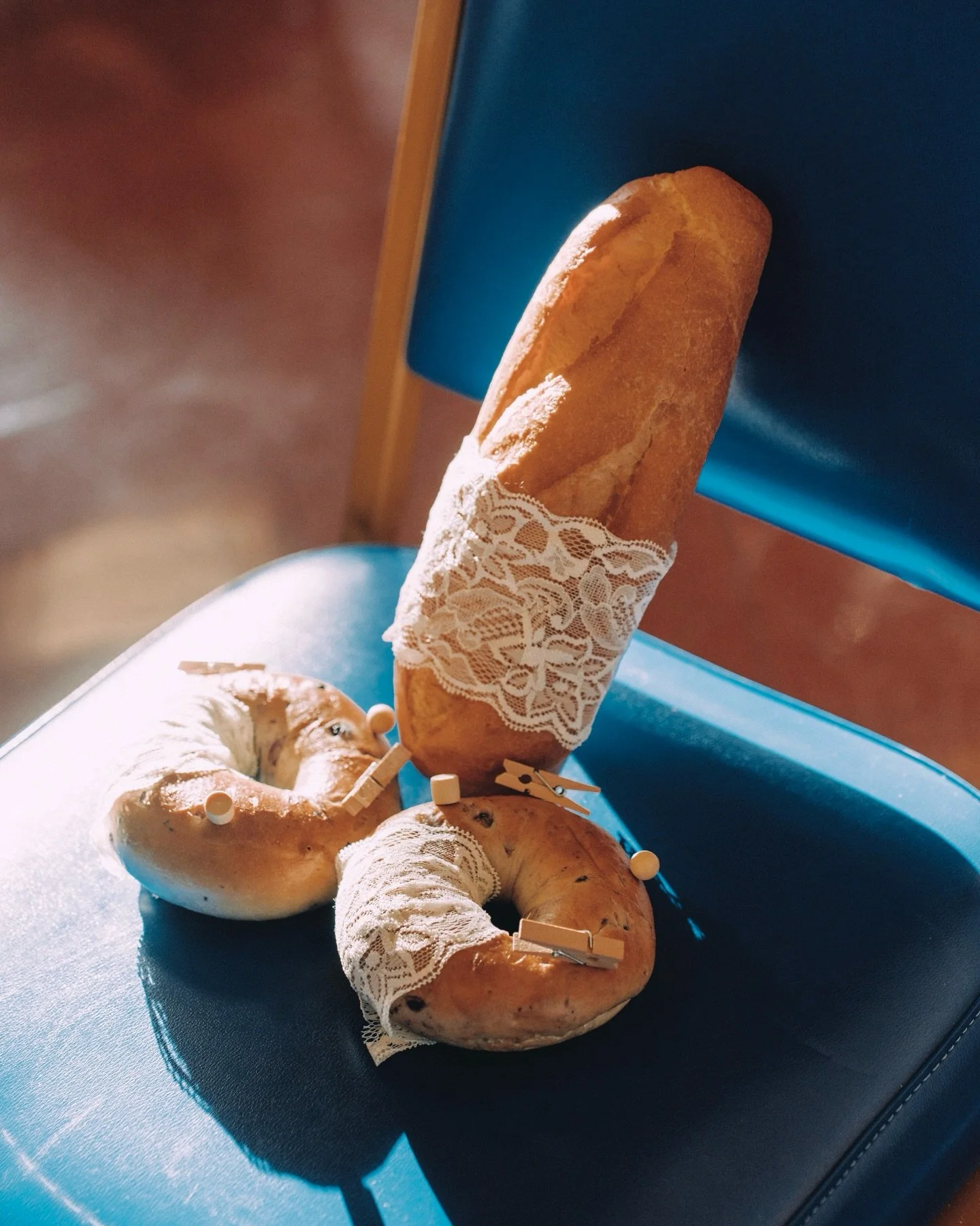 Romance is wonderful, but you can&rsquo;t eat it.
🥨🥐🥖

Bridal | SLEEPLATE
Talent | @rosebaochun @jiinfeng 
Makeup | @rosebaochun 
Foodie &amp; Creative ｜ @anotherday.wedding 
Photo | @anotherday.wedding 
Video | @studio.reminiscence 
Venue | Marin