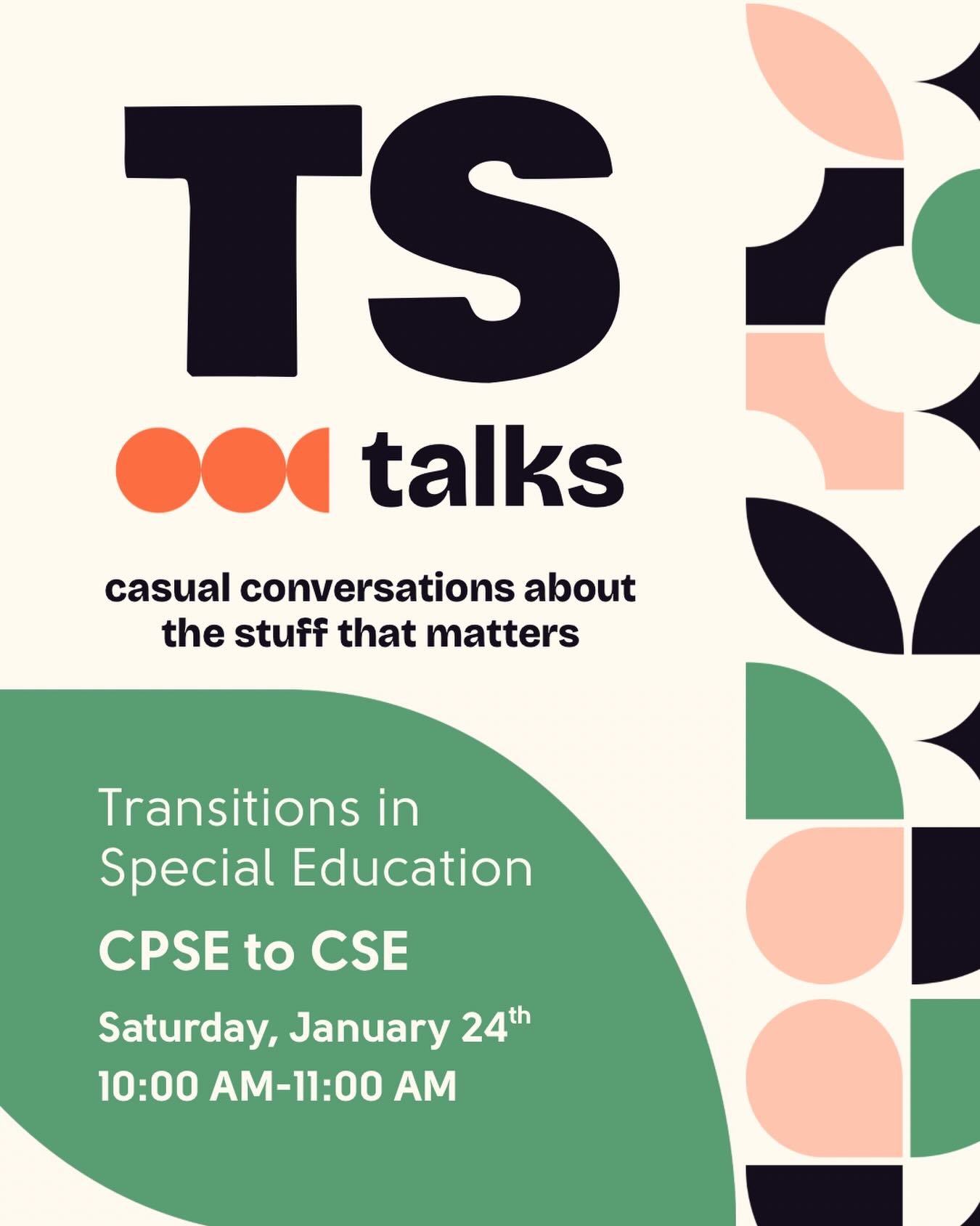 The CPSE to CSE transition can feel overwhelming. And if you&rsquo;ve ever wondered:
&ldquo;Am I missing something?&rdquo;
&ldquo;Should services change?&rdquo;
&ldquo;Who actually decides this?&rdquo;

You&rsquo;re not alone.

TS Talks is a space to
