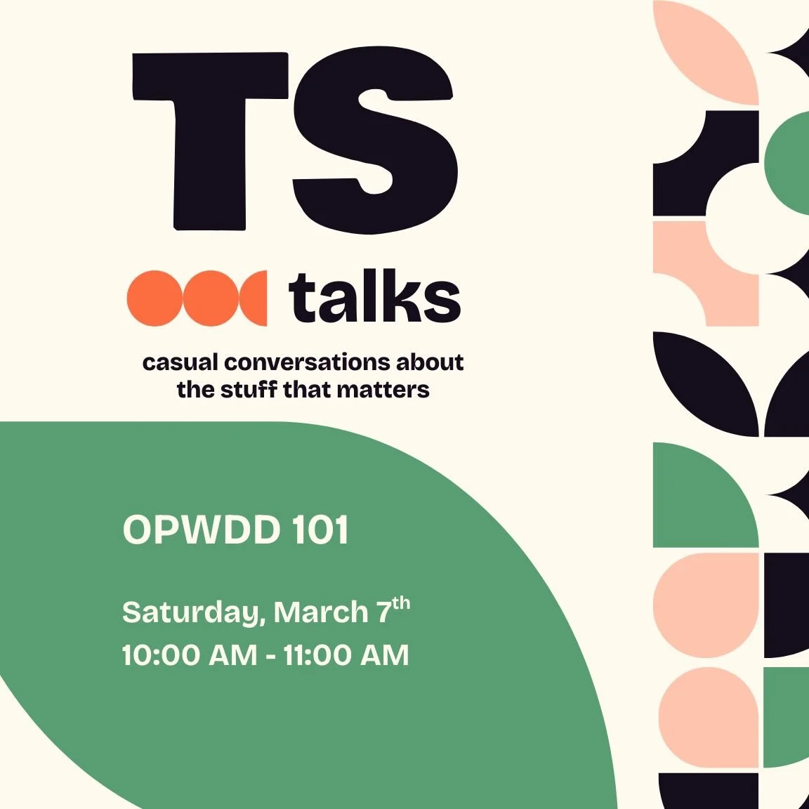 Coming up with The Third Space:
✨ TS Talks: OPWDD 101 &mdash; if you&rsquo;re just starting the process (or trying to make sense of it).

👟 Autism Society Walk (Team Third Space). Let&rsquo;s walk together! 

Space to learn. Space to connect.
Join u