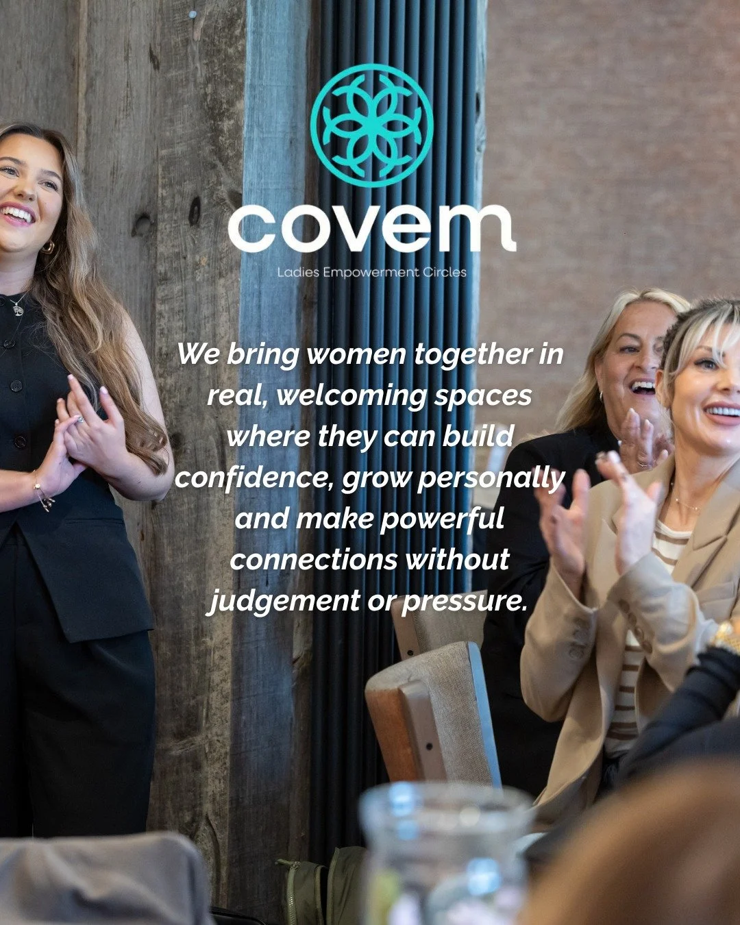 Our events, coaching and products have become known for their warmth, energy and, most importantly, REALNESS. 

This is more than networking, it&rsquo;s about belonging. 

covem.co.uk