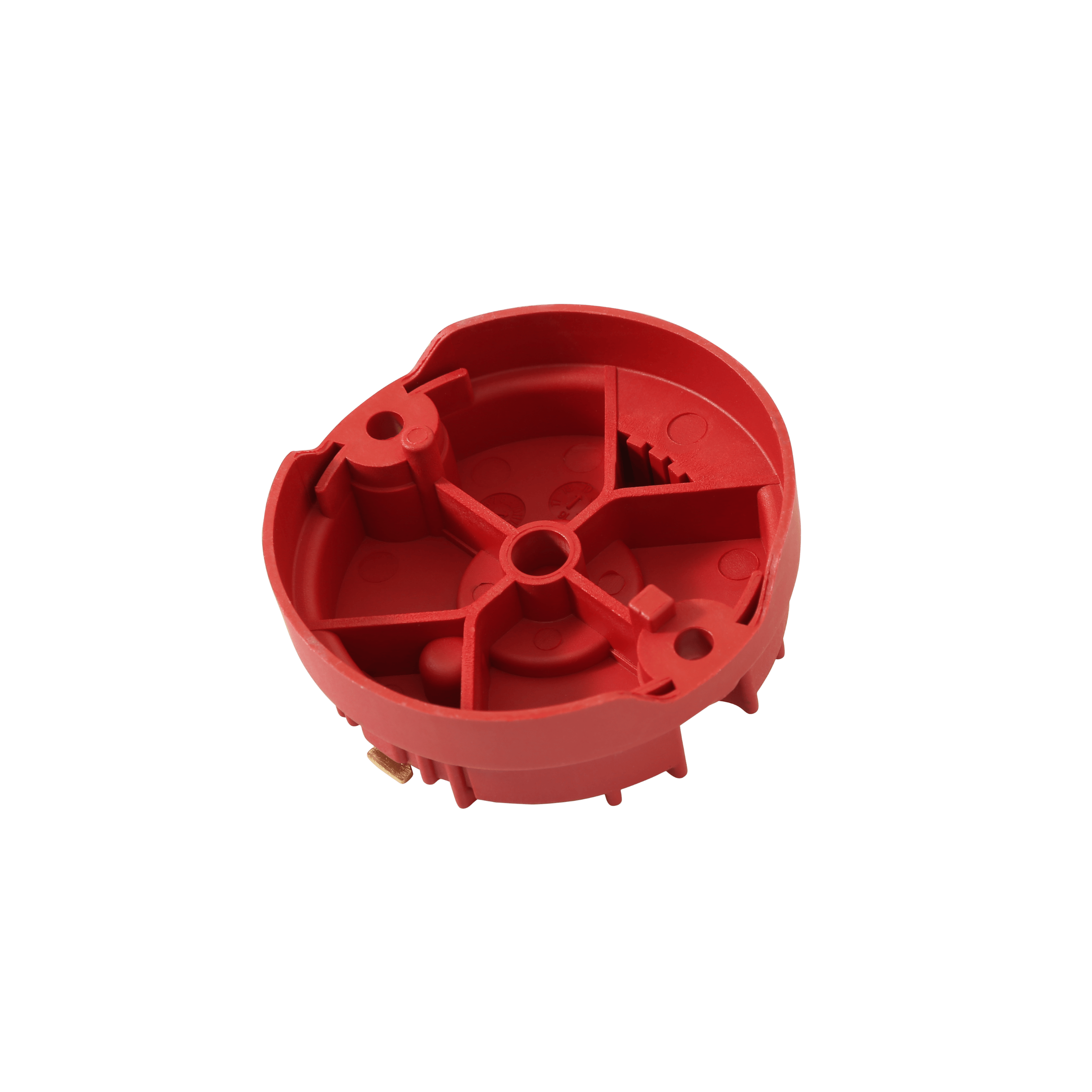 MSD GM rotor “E“. Red in color. Has gold color contact point.