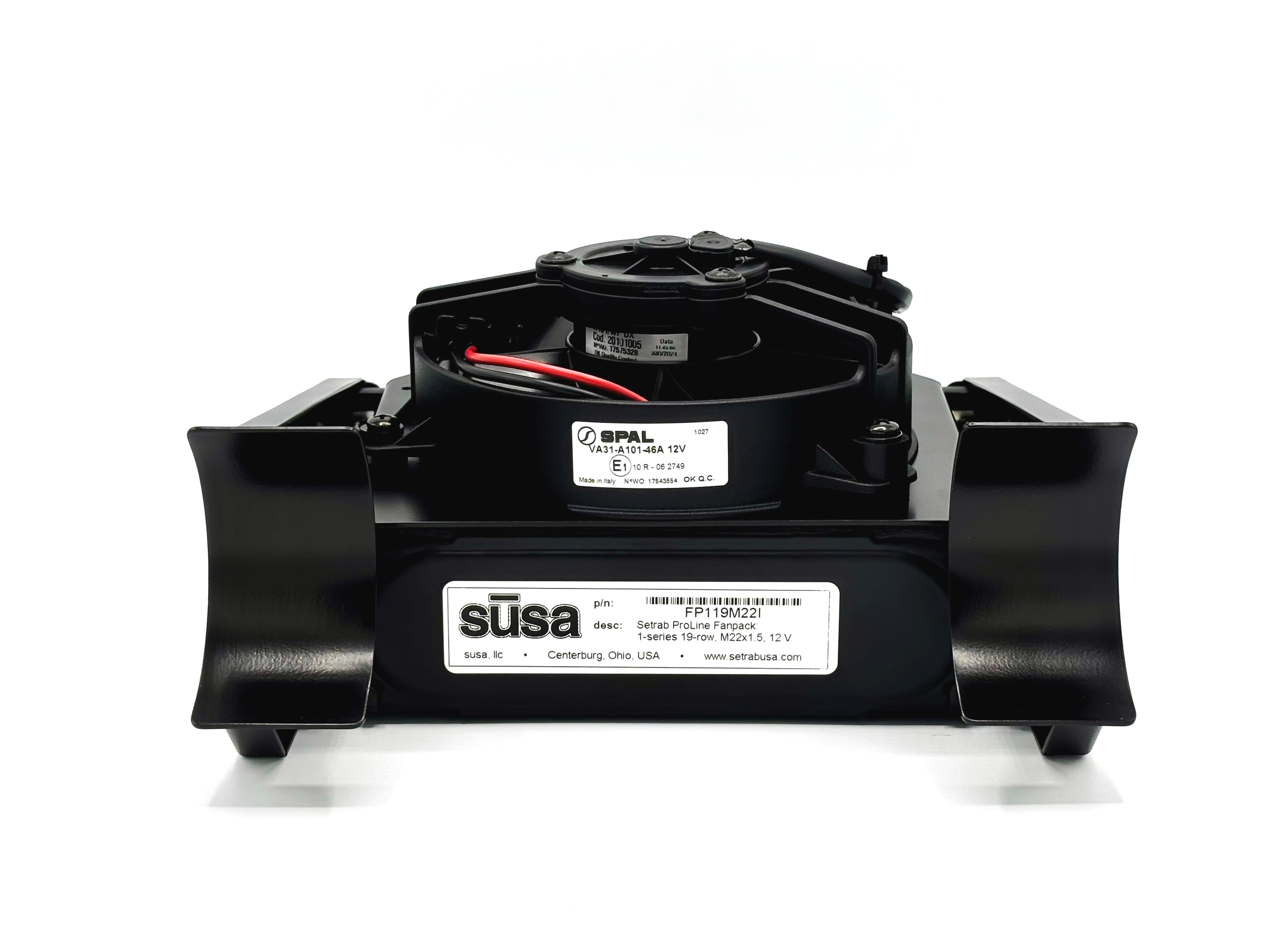 Front view of type 1 cooler.