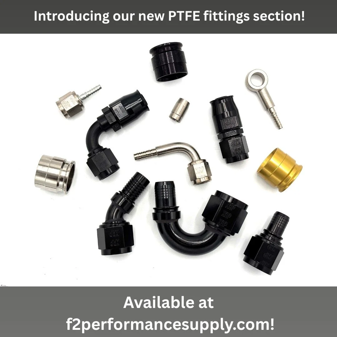 We are happy to announce that we now have PTFE fittings available on the website!

We currently have only our XRP ProPlus Race Reusable fittings available for purchase. However we will be adding many more sections including standard ptfe crimp, HS-79