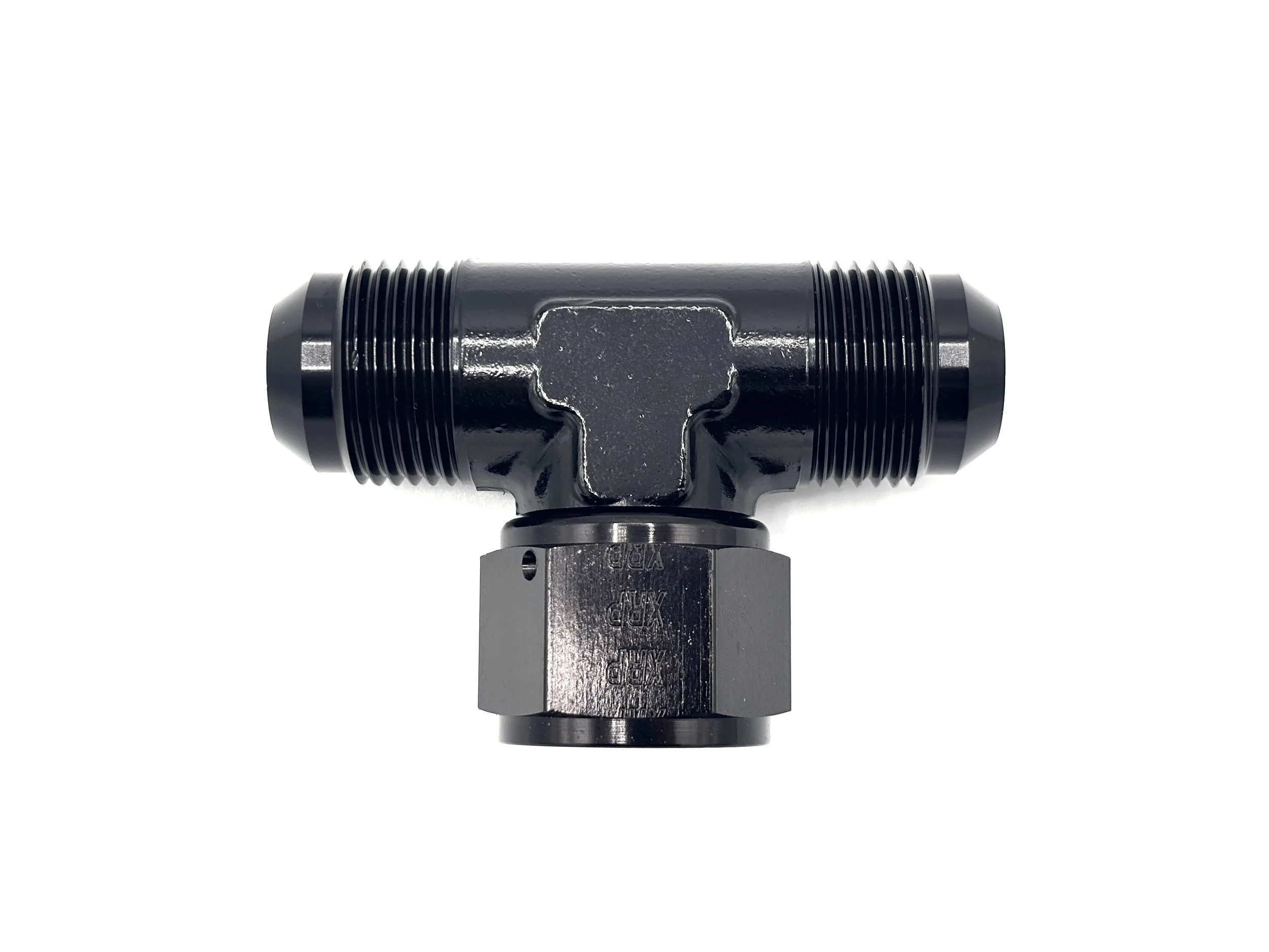 AN Male Tee with AN Female Swivel on Branch