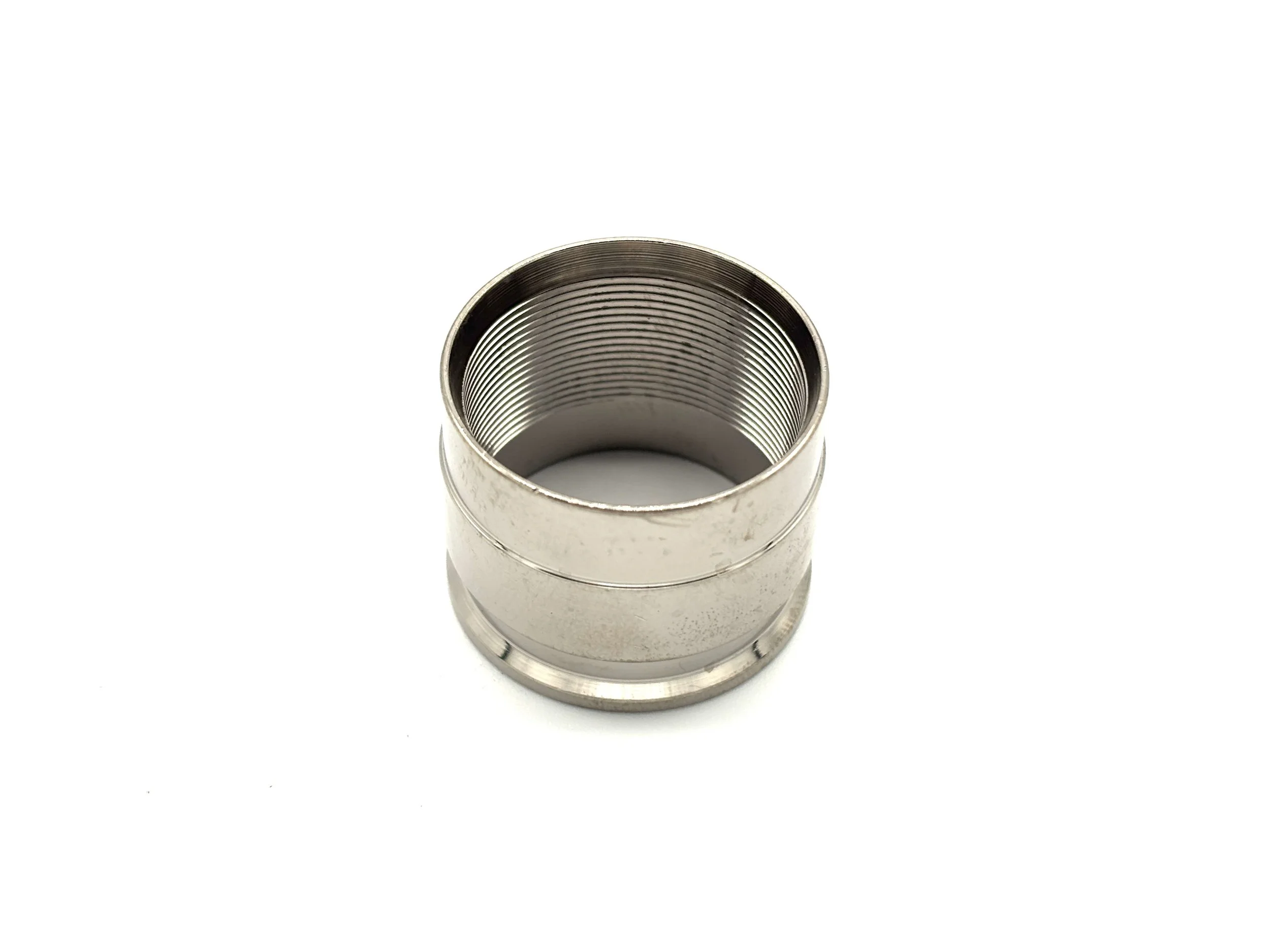 XRP ProPlus PTFE crimp collar. Silver in color.