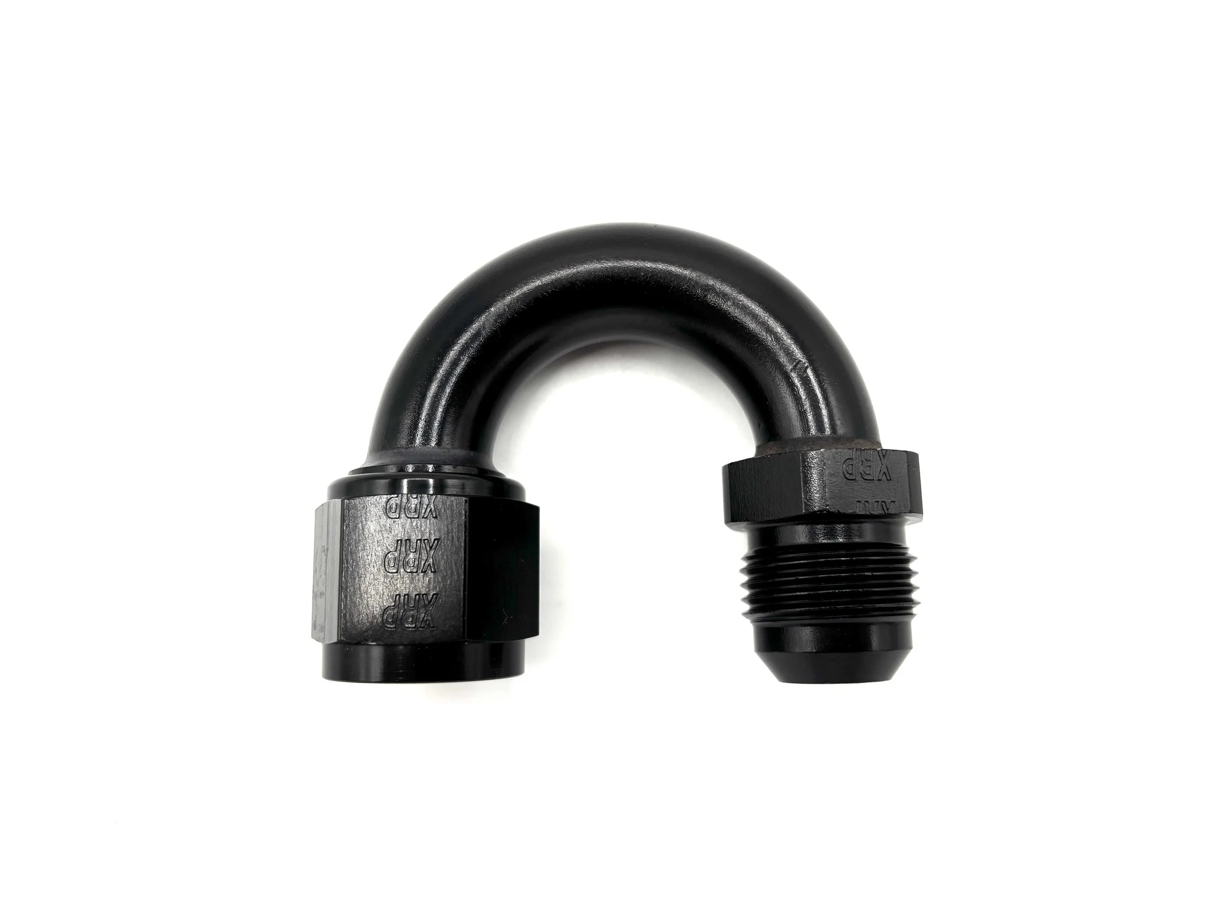 180 Deg. AN Female Swivel to AN Male Adapter