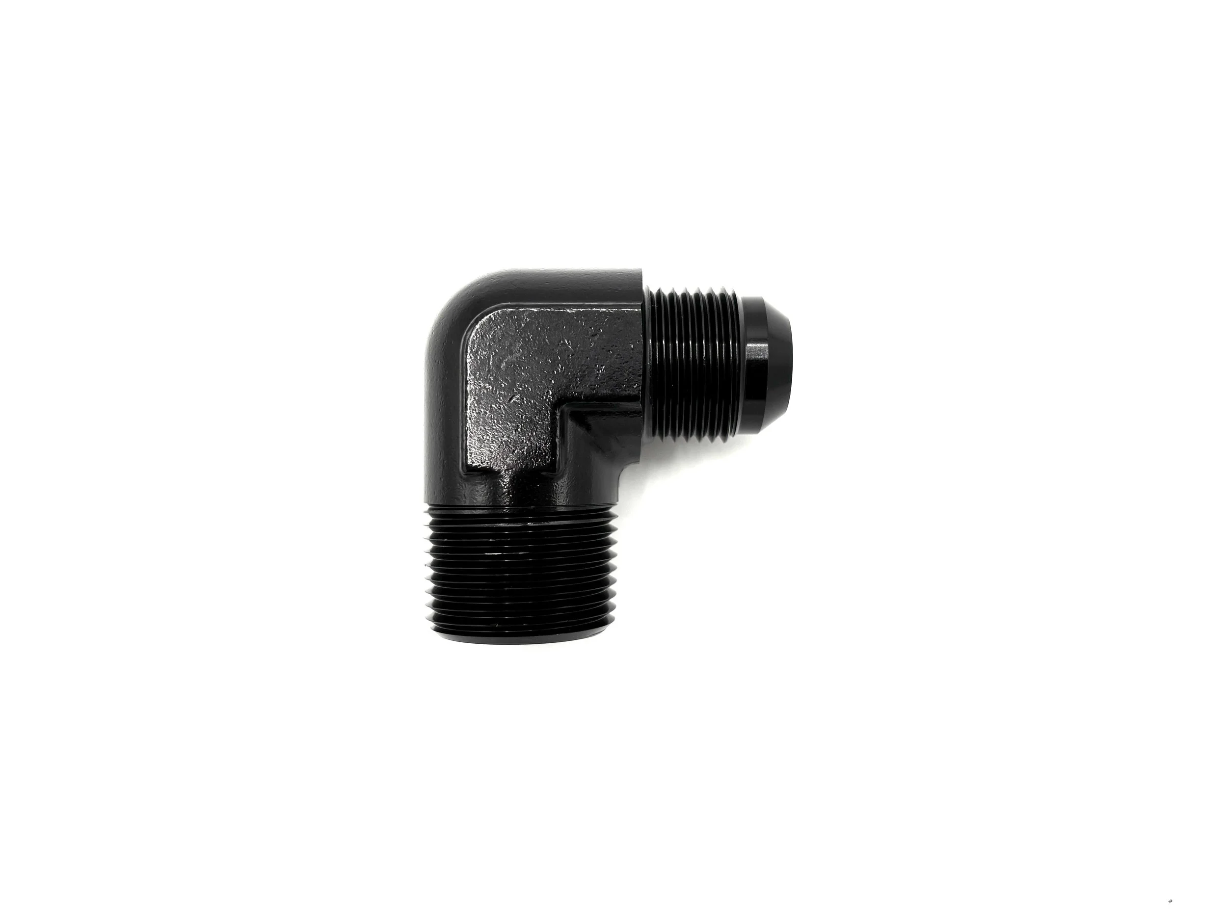 90 Deg. -12AN Male to 1NPT Male Adapter