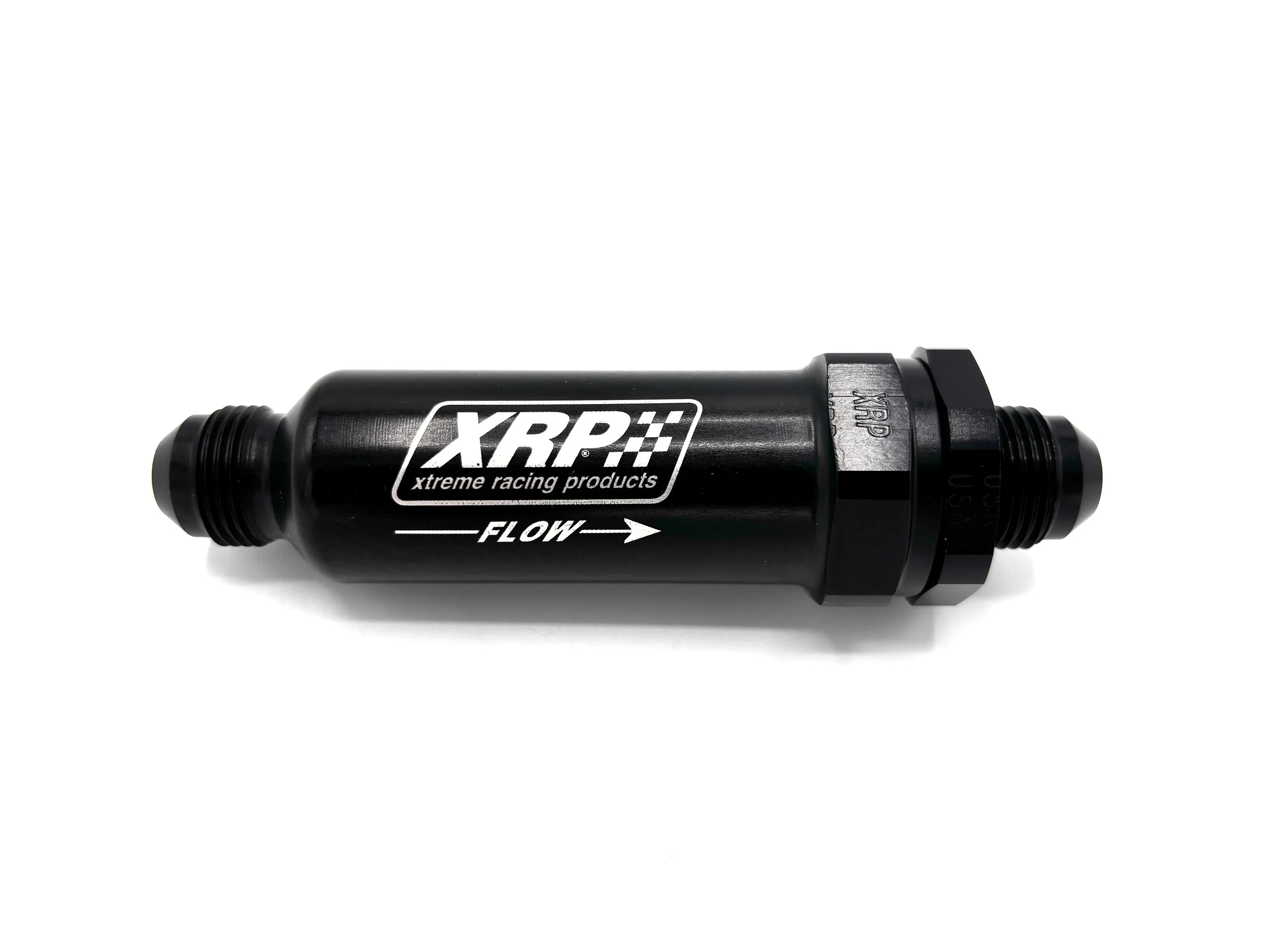 AN Male Inline Fuel Filter with Stainless Steel Element