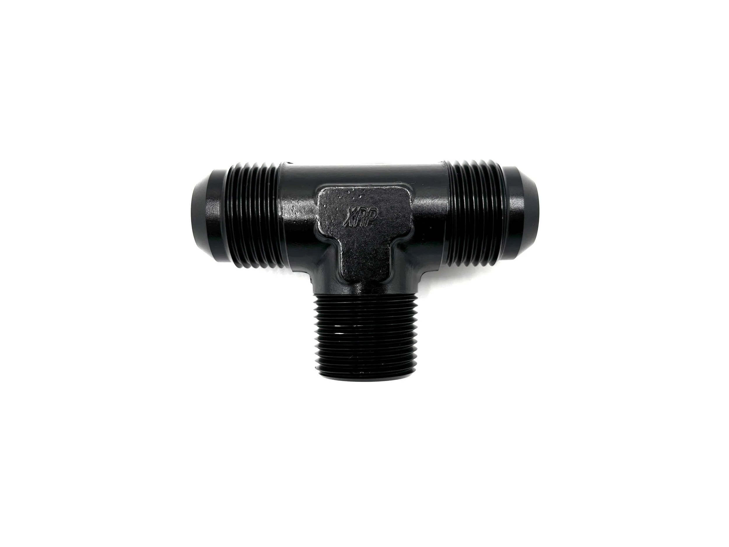 AN Male to NPT Male Tee Fitting