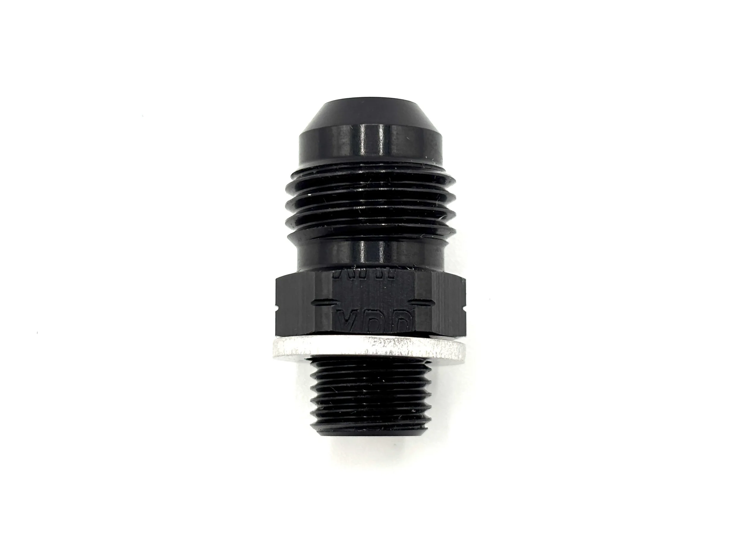 Straight -6AN Male M10 x 1.0 Single Feed Solex Carburetor Adapter