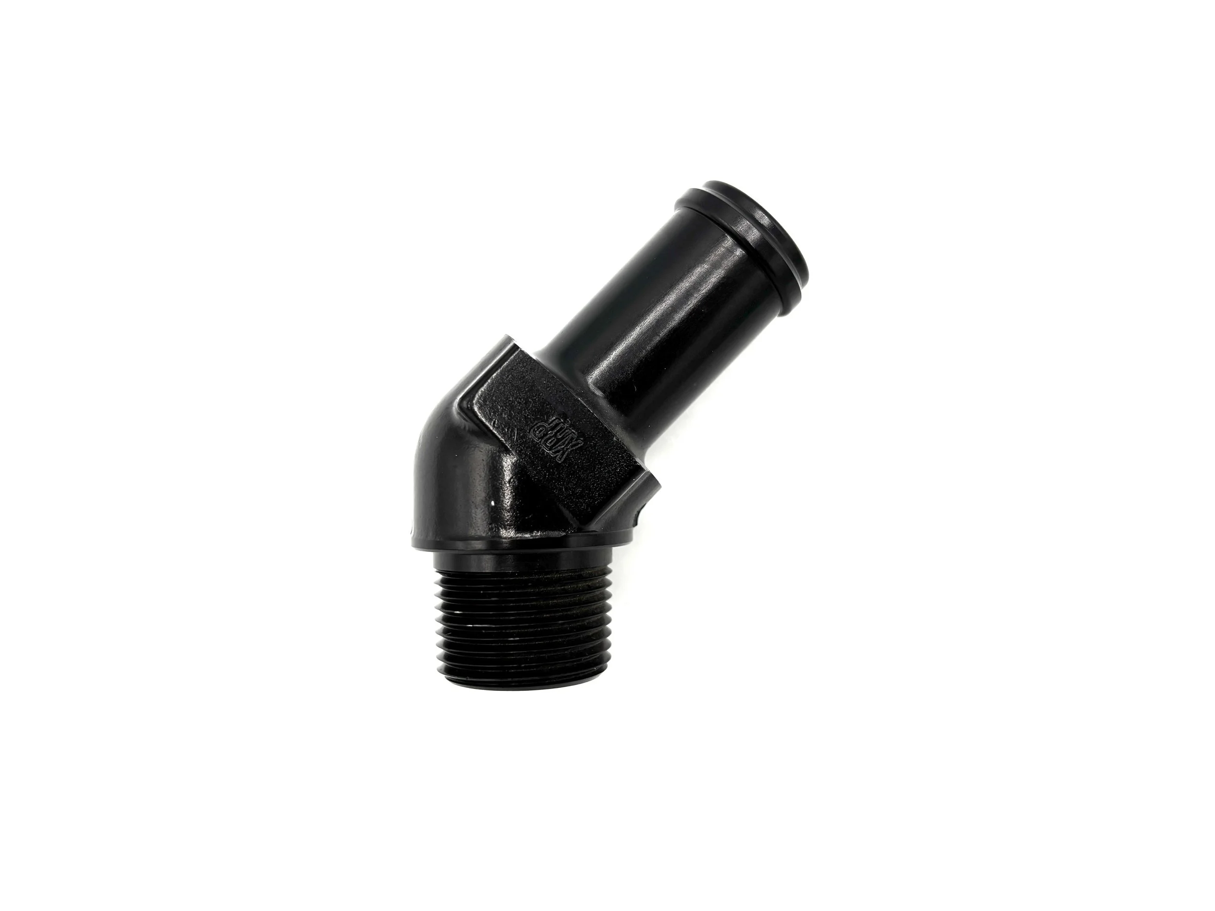 45 Deg. Hose Barb to NPT Adapter