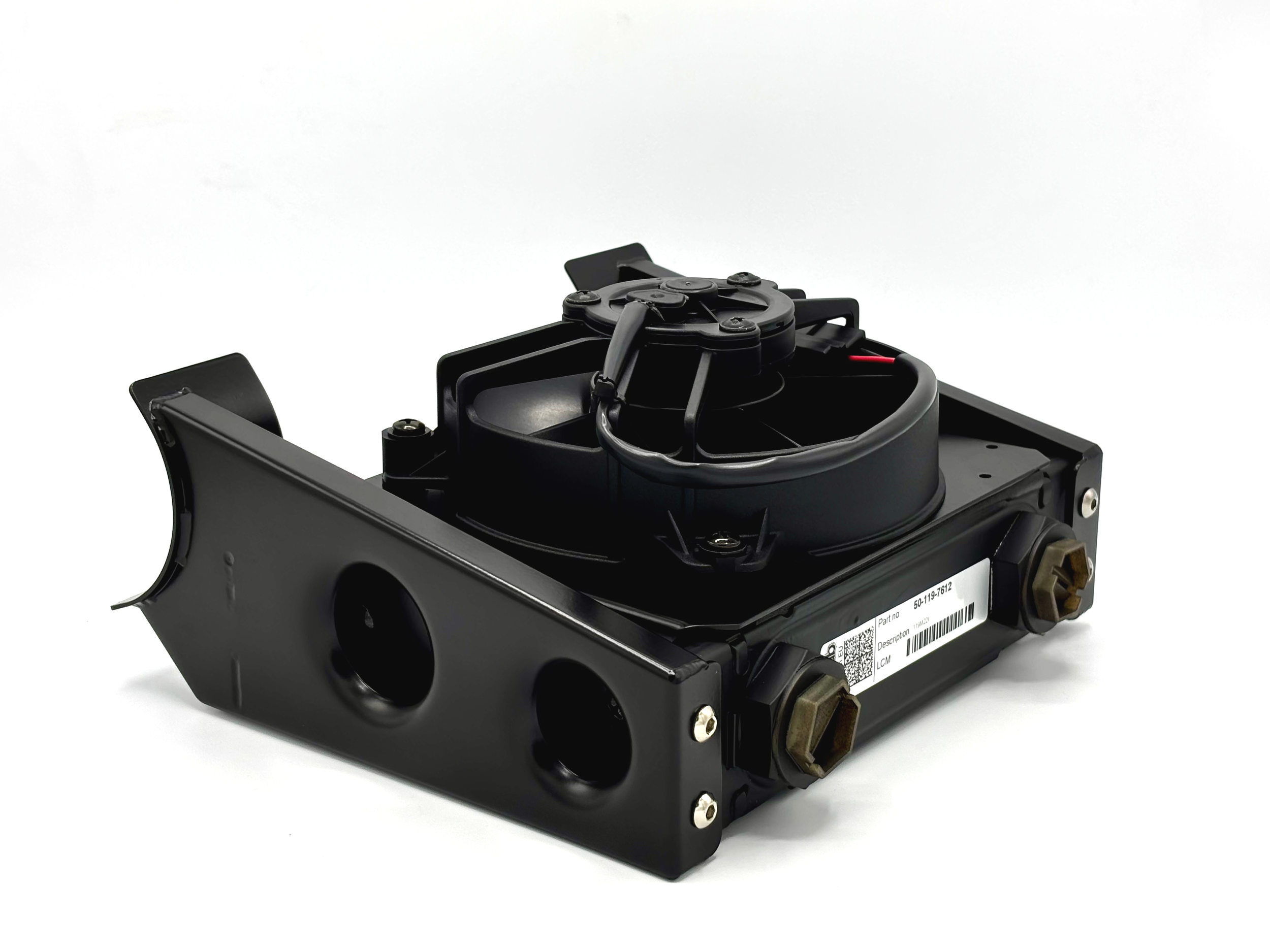 Angled back view of type 1 cooler.