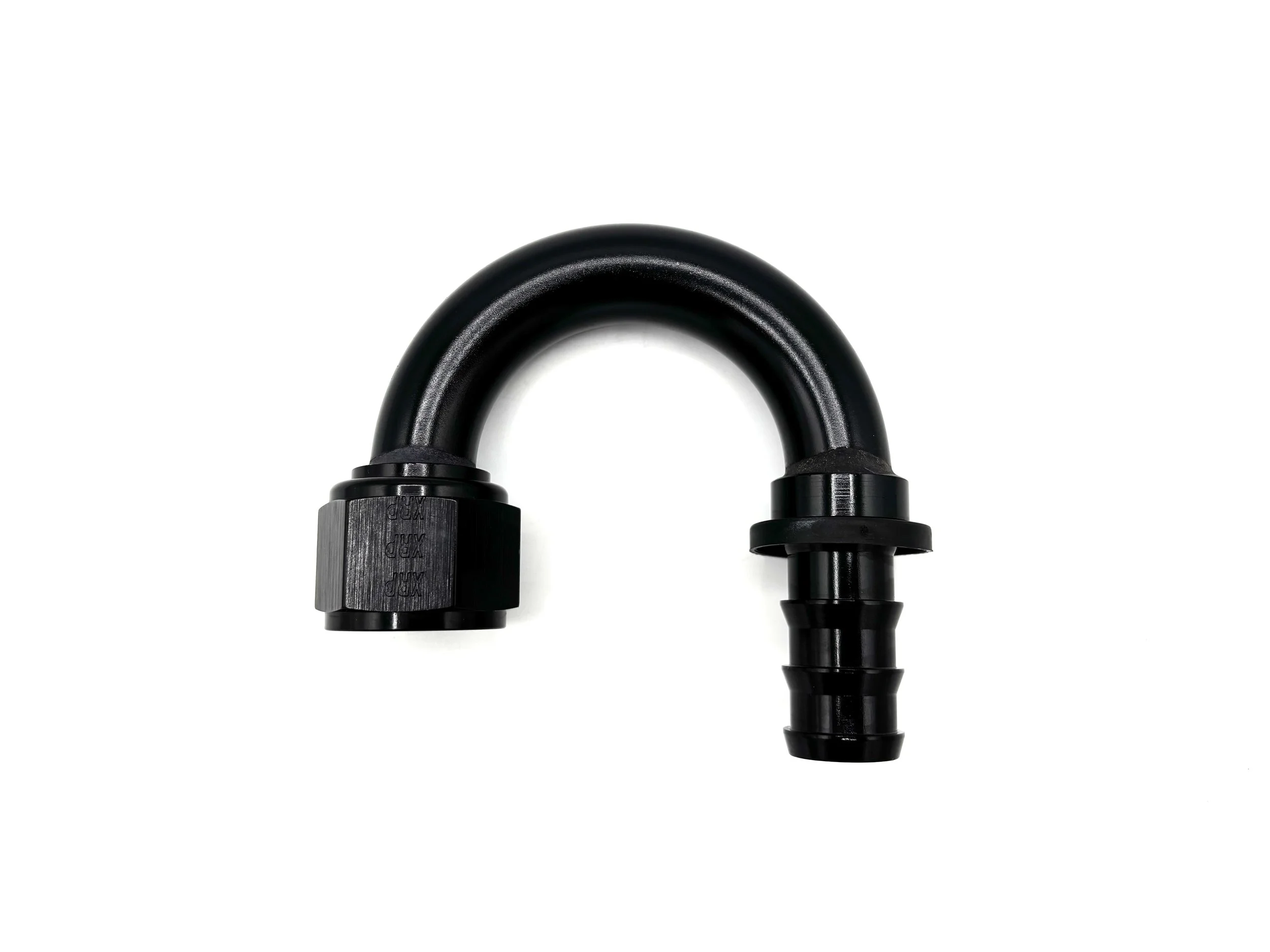 180 Deg. Push Lock Hose End to AN Female