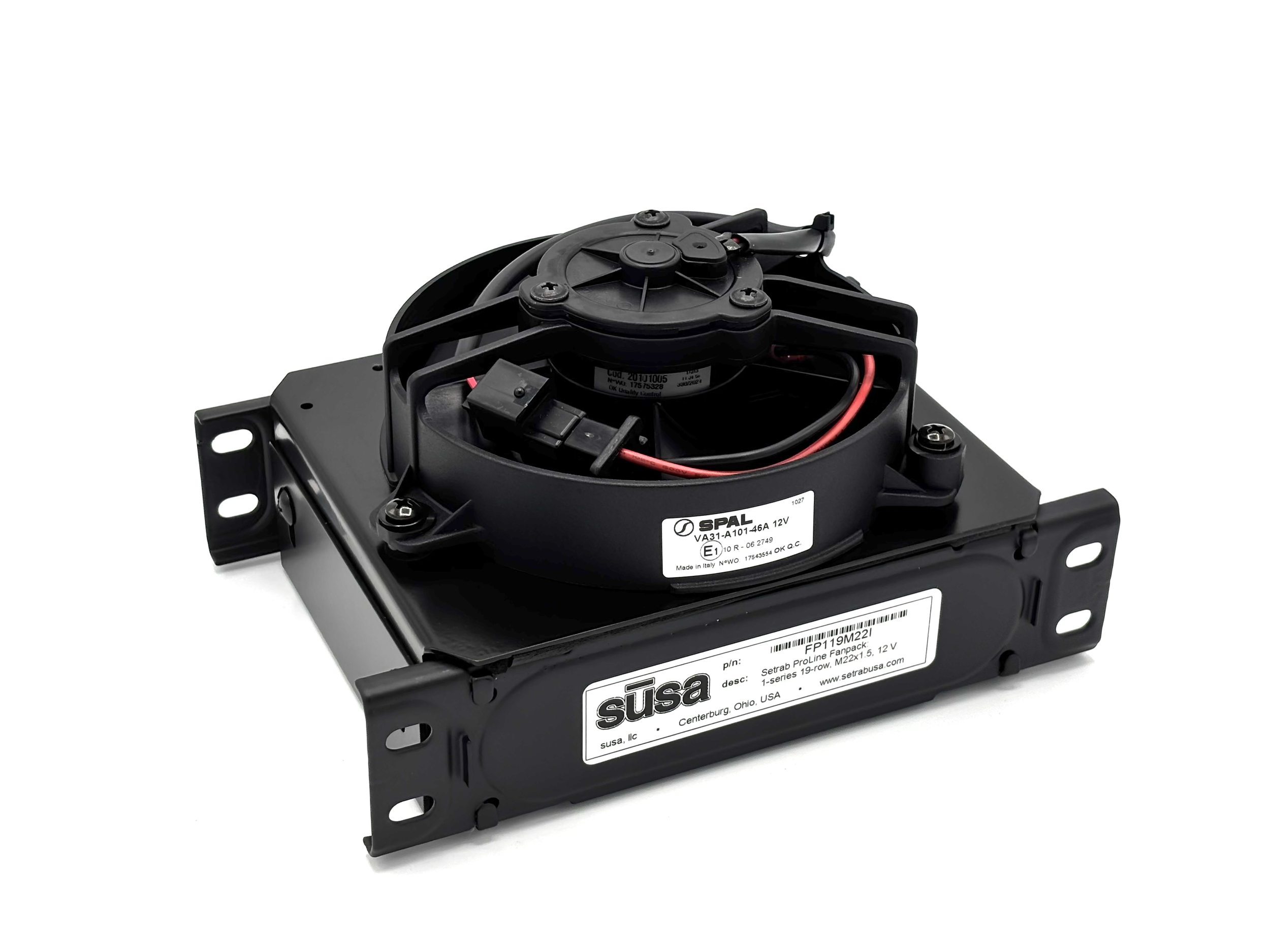 Setrab Universal 19 Row 1 Series Oil Cooler