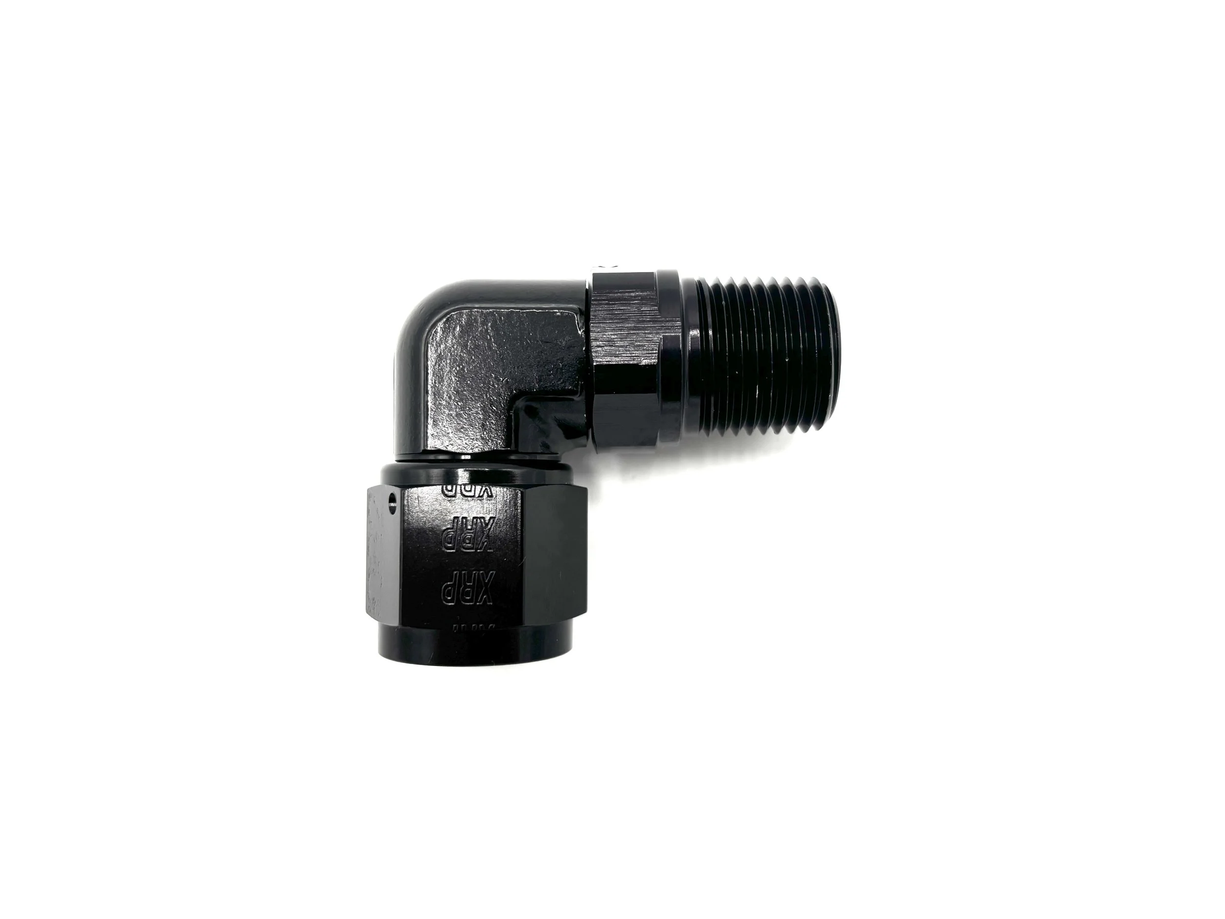 90 Deg. Forged -10AN Female Swivel to 1/2NPT Adapter