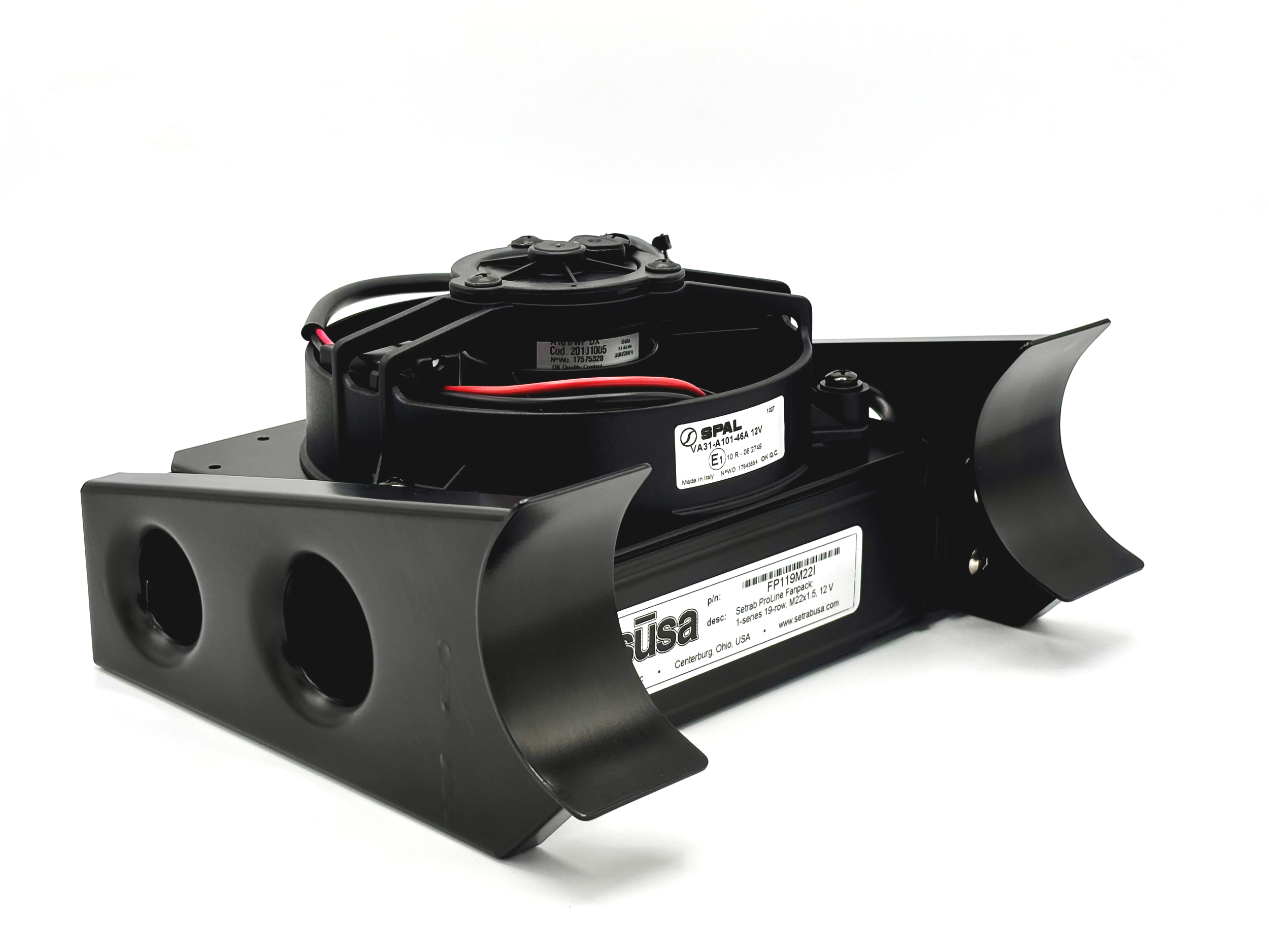 Angled Front view of type 1 cooler.