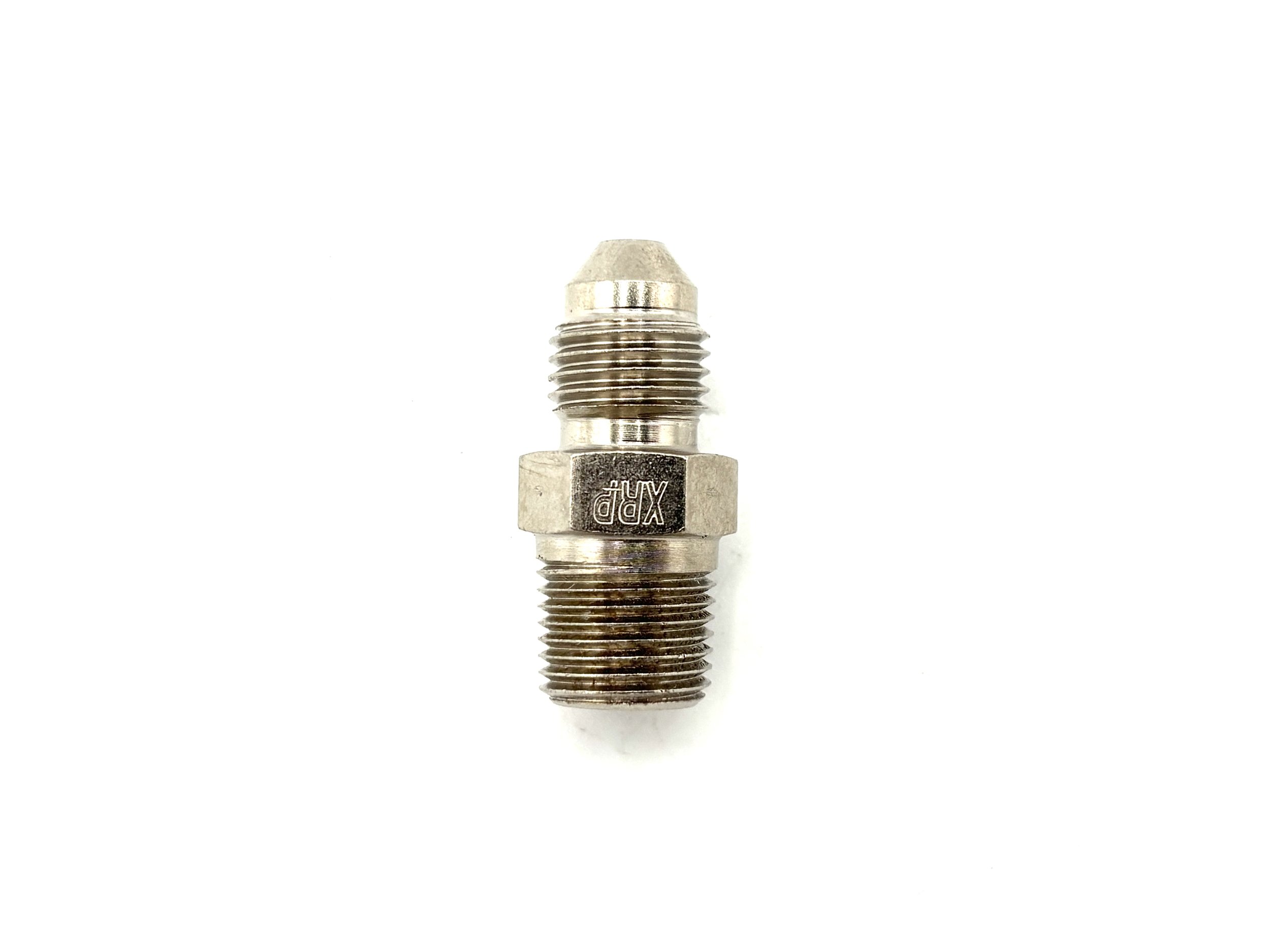 AN Male to 1/8NPT Male Steel Adapter