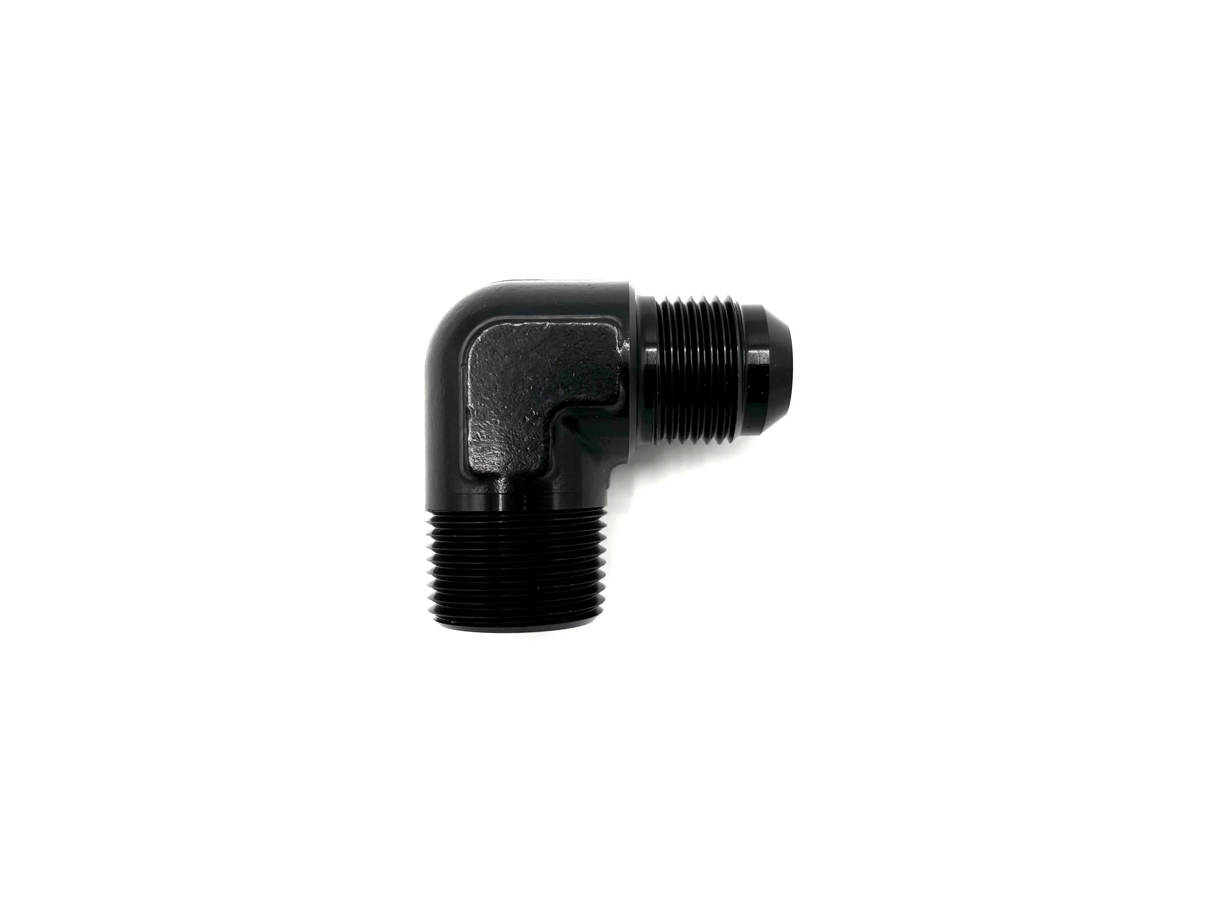 90 Deg. -10AN Male to 3/4NPT Male Adapter