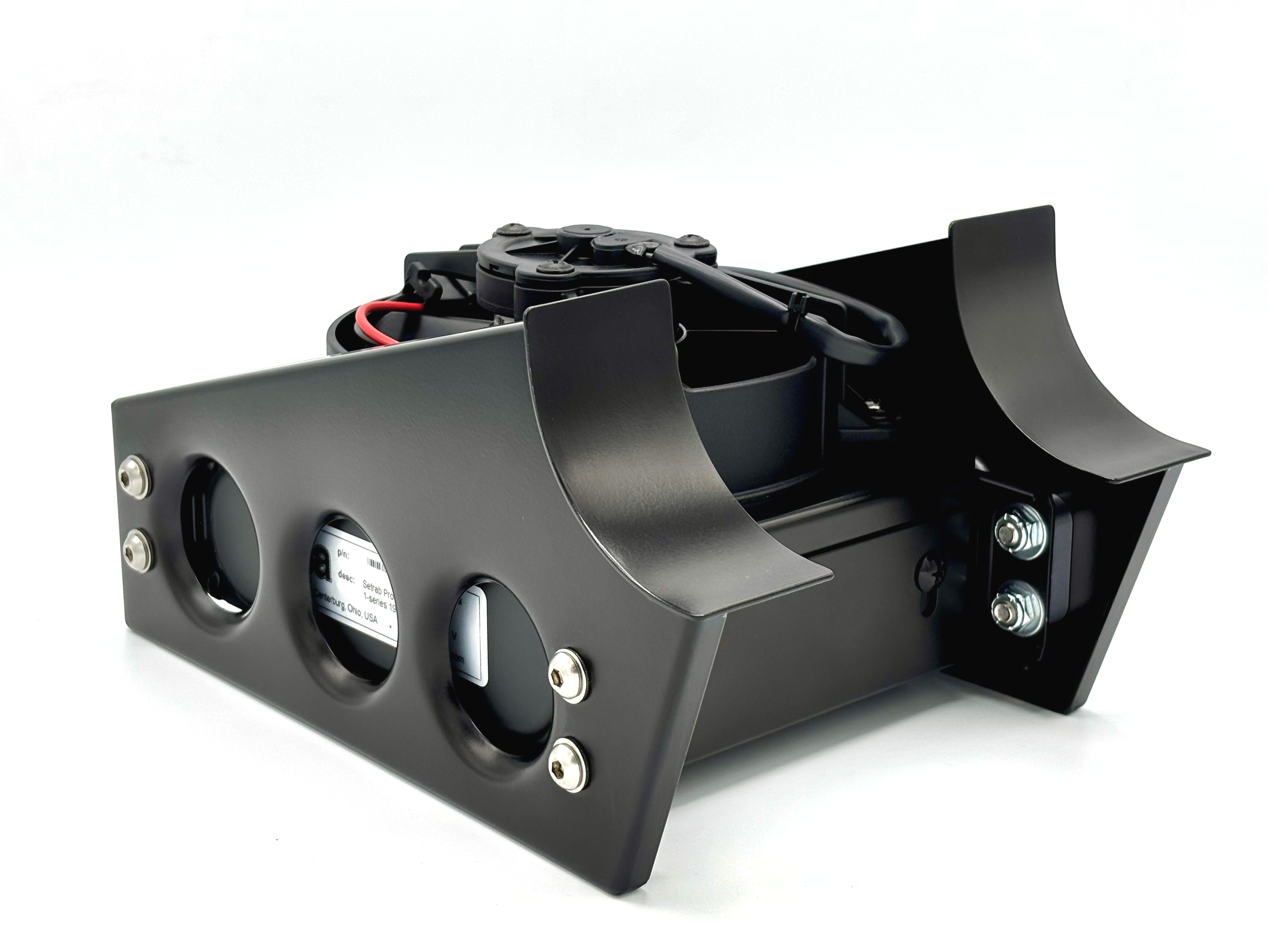 Angled view of front and side of type 2 cooler.