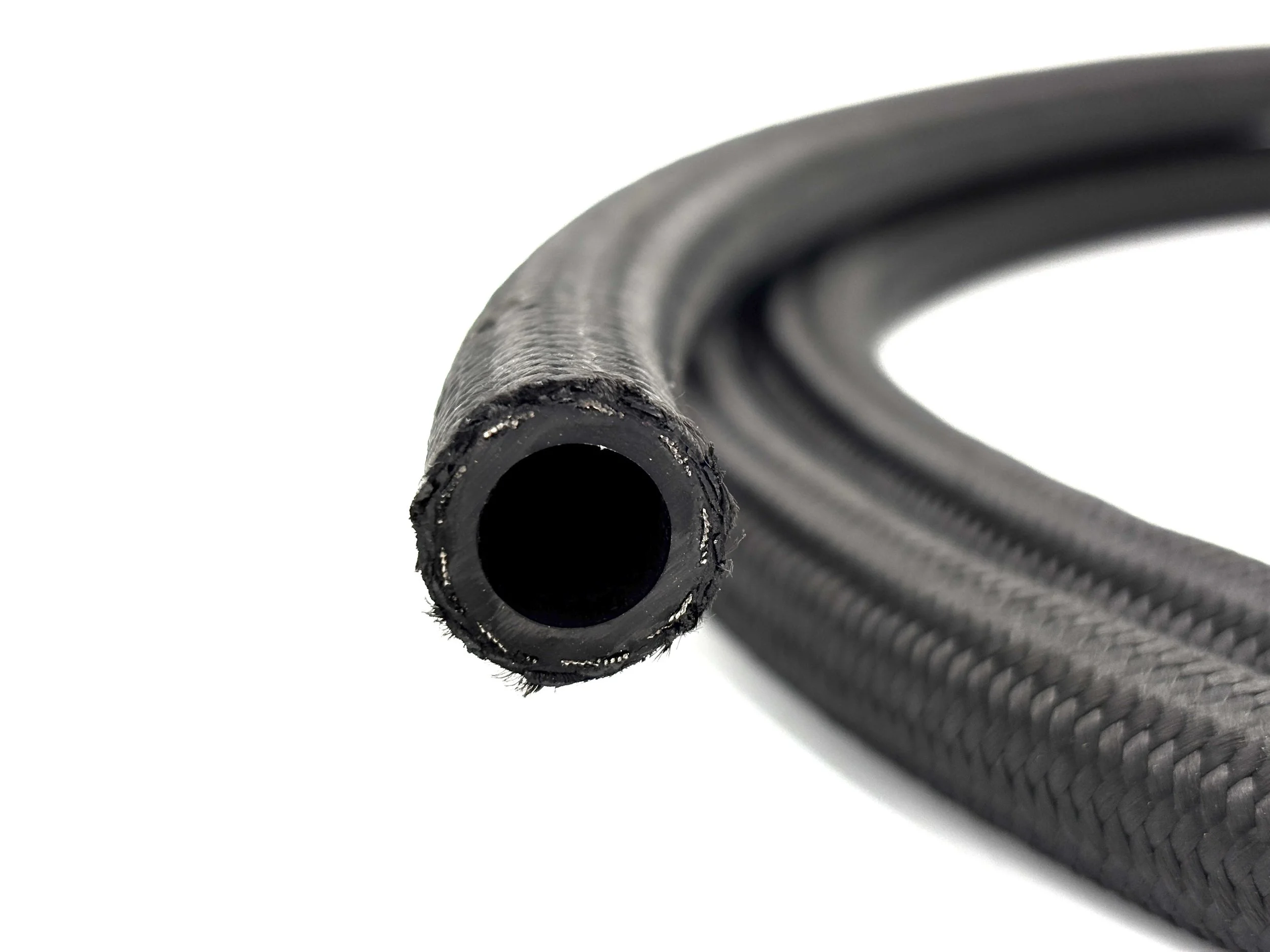Nylon Steel Braided Hose (SOLD BY THE FOOT)