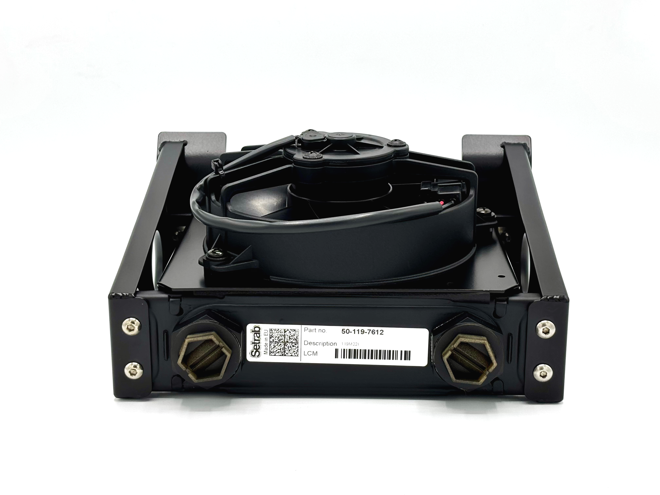 Back view of type 1 cooler.