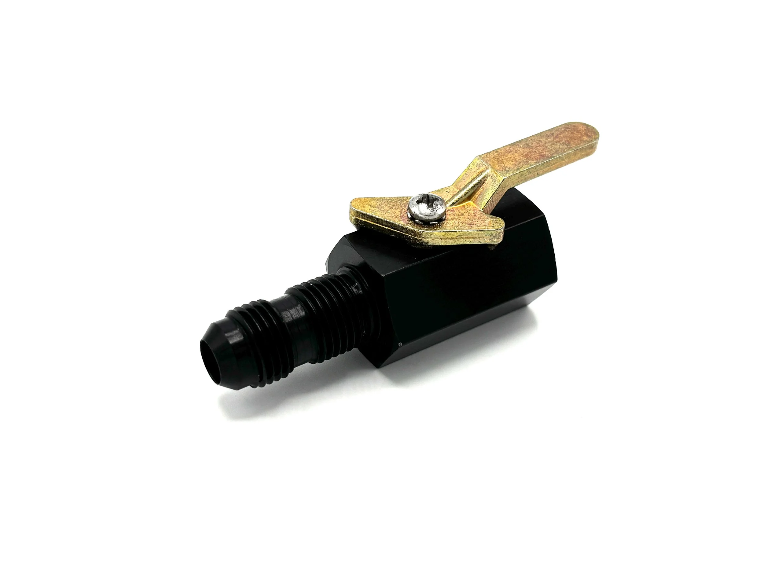 Earl's Shut-Off Valve 3/8" NPT Female Inlet & -6AN Bulkhead Outlet