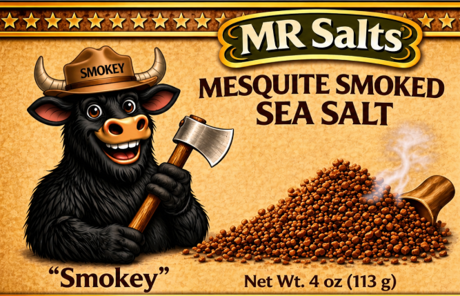 Mesquite Smoked Sea Salt