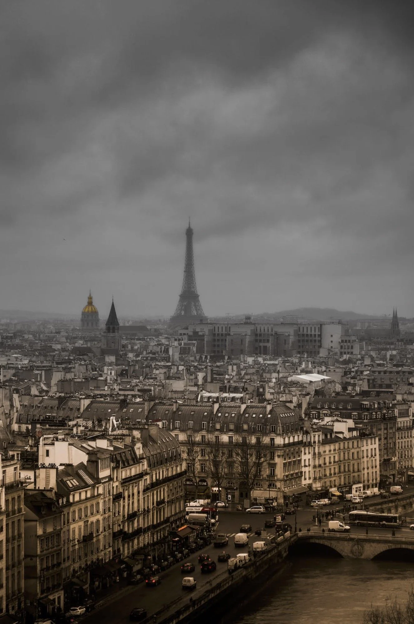 Parisian Dawn Art Print