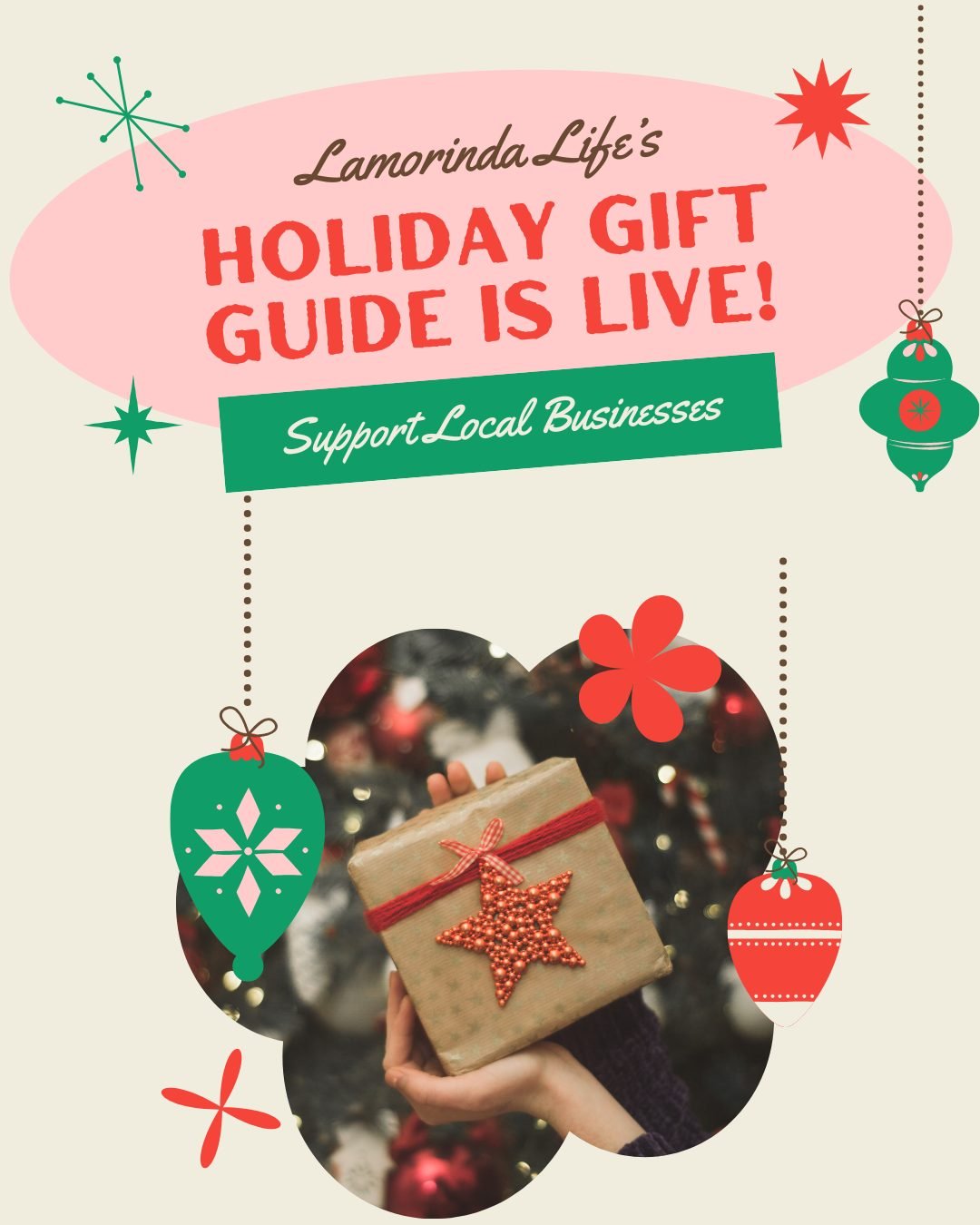 Our 2025 Lamorinda Holiday Gift Guide is here! 🎁
Shop small this season with a curated list of local gifts from Lafayette, Moraga, and Orinda &mdash; including home d&eacute;cor, kids&rsquo; gifts, art, olive oil, brewery merch, restaurant gift cert